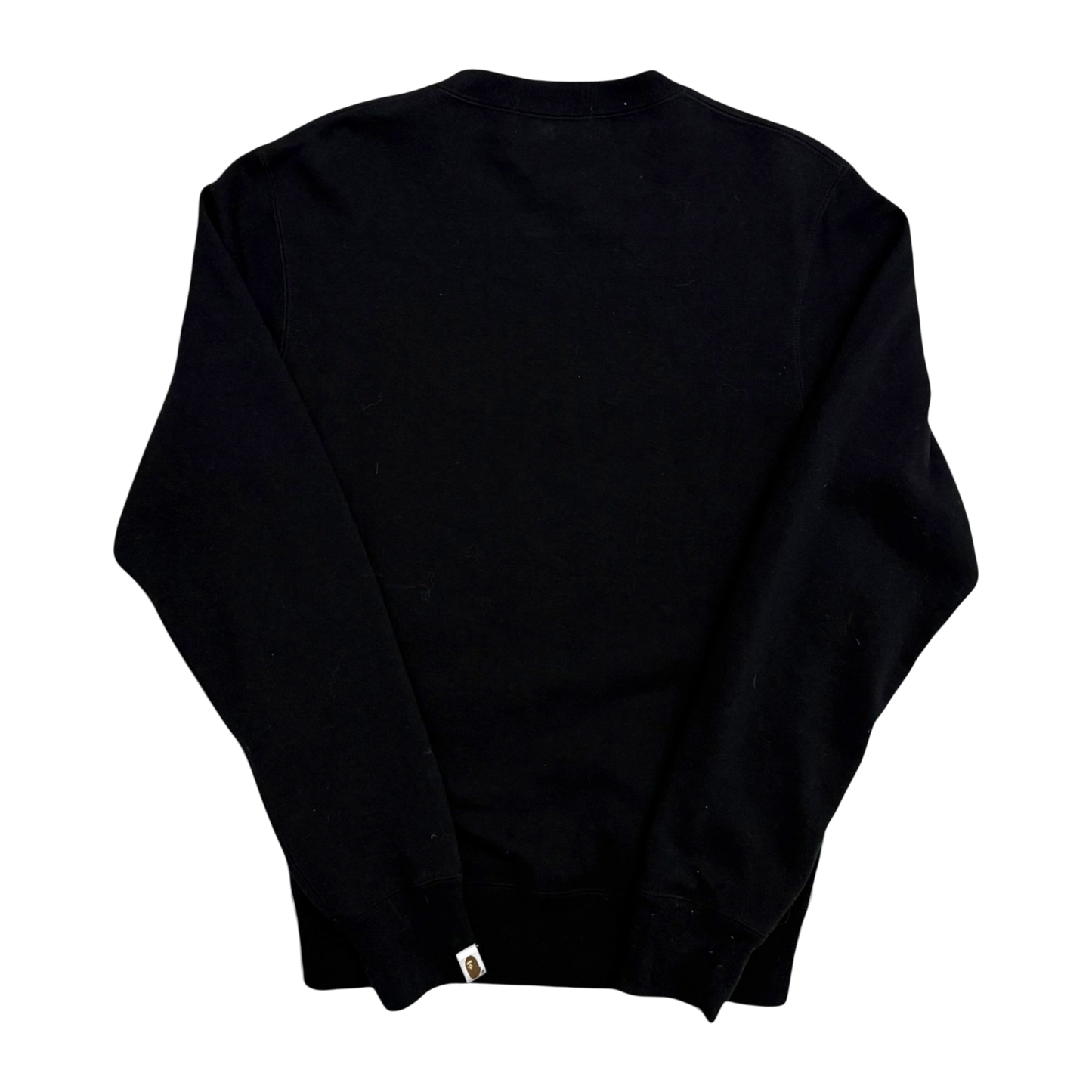 BAPE (A Bathing Ape) 2014 Union Jack Ape Sweatshirt Black (Fits S-M)