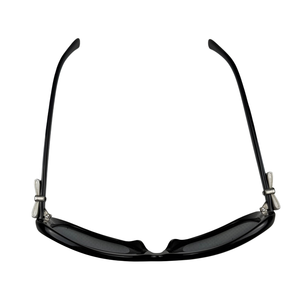 Chanel Bow Sunglasses Black/White