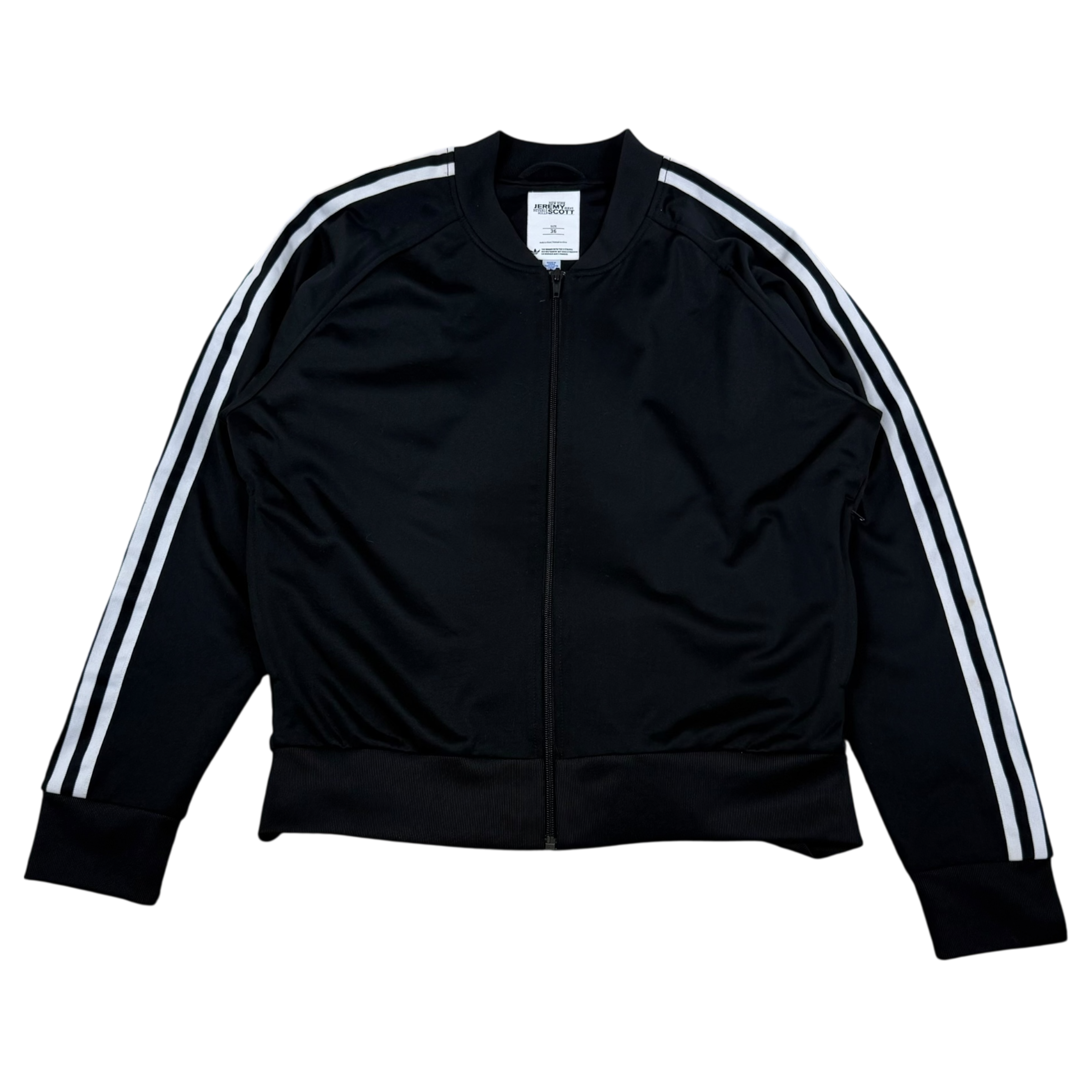 Jeremy Scott x Adidas Open Back Track Jacket Black (Fits M Womens)