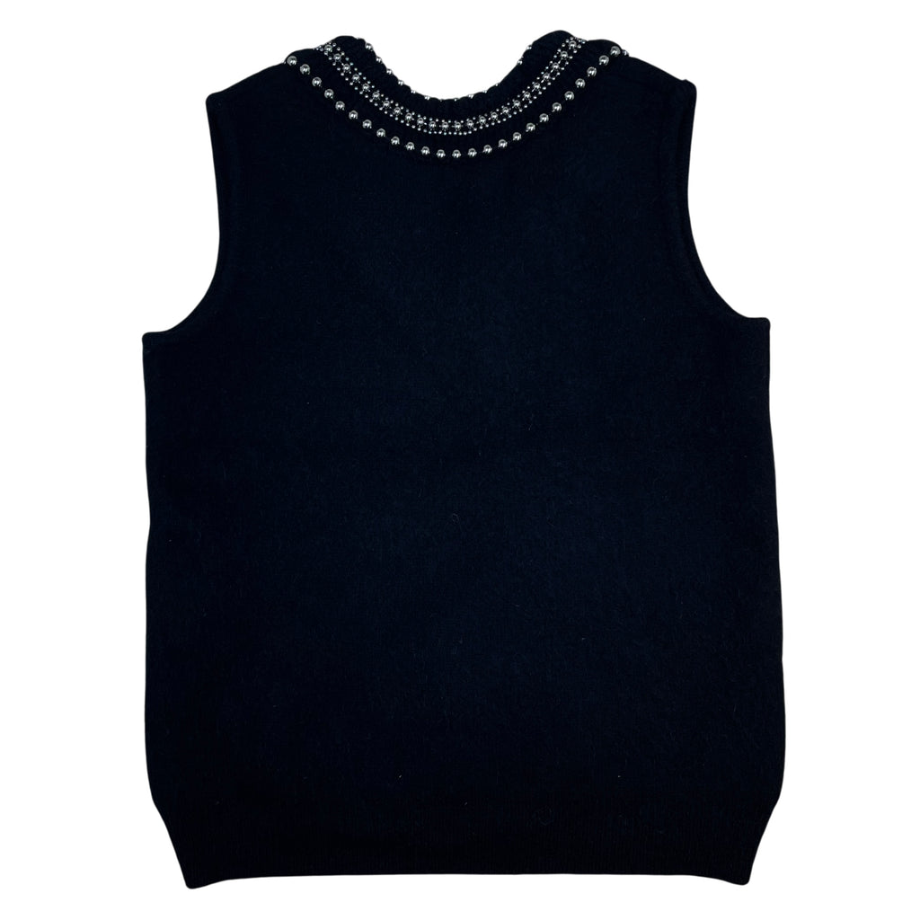Alexander Wang Studded Knit Vest Black (Size M)