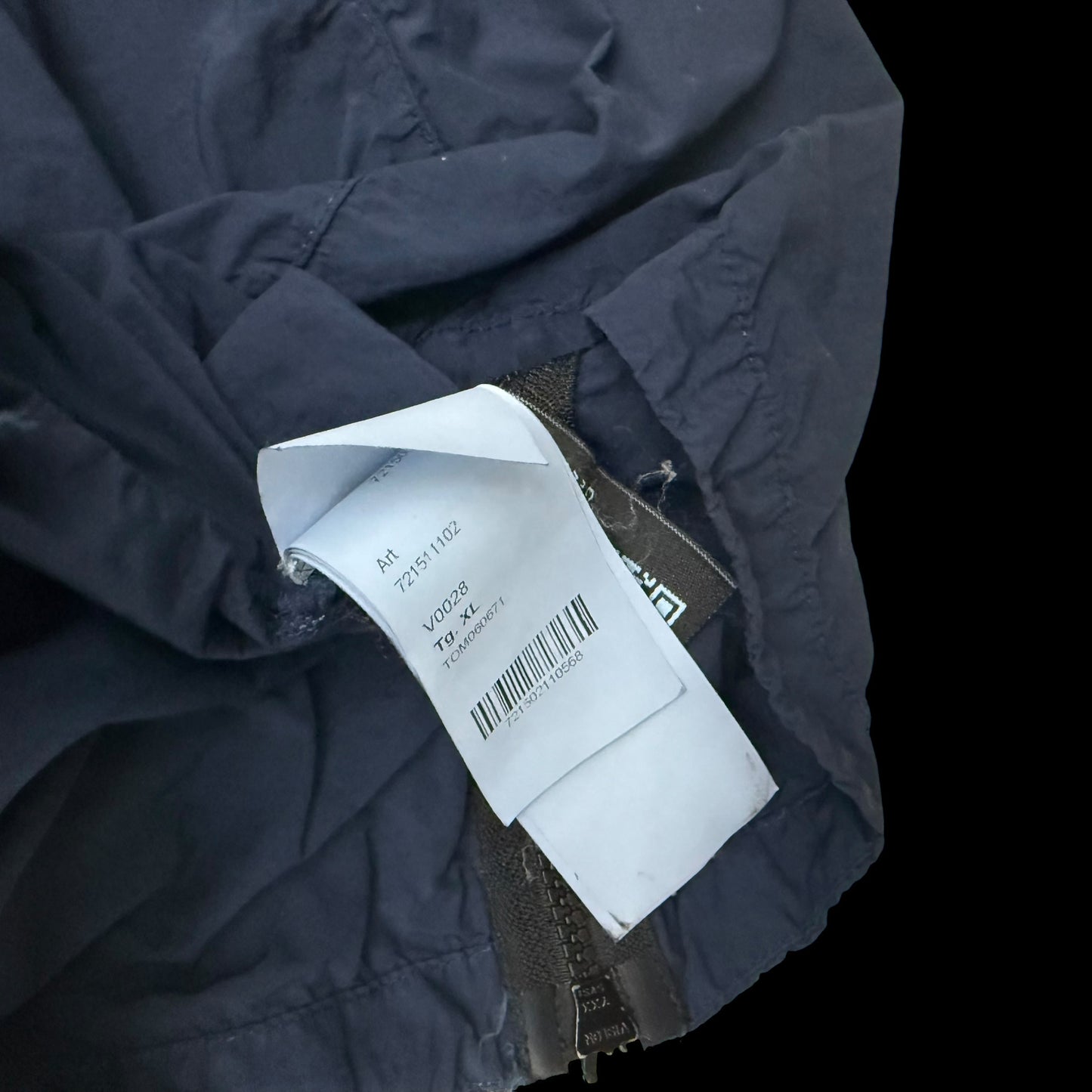 Stone Island Garment-Dyed Crinkle Reps Nylon Overshirt Navy (Fits L-XL)