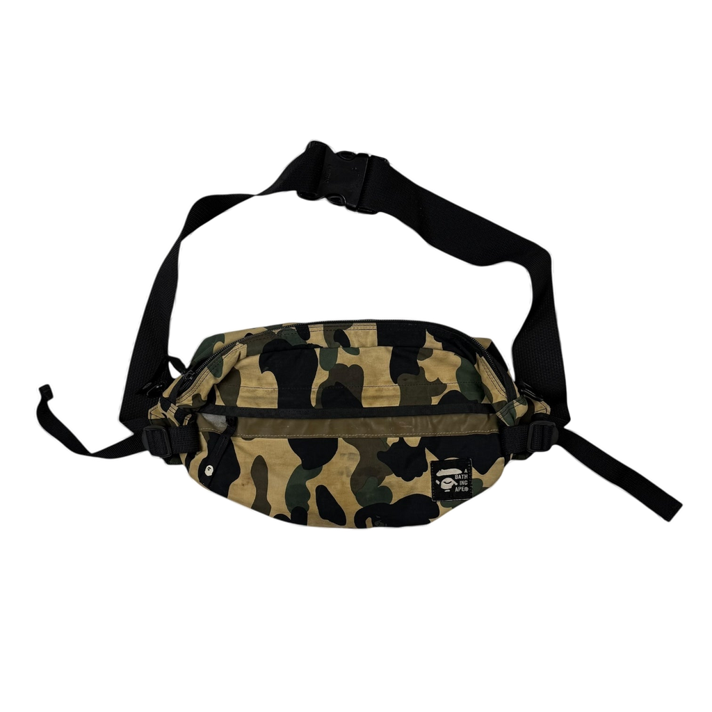 BAPE (A Bathing Ape) 1st Camo Large Waist Bag