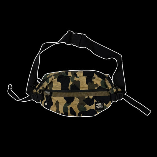 BAPE (A Bathing Ape) 1st Camo Large Waist Bag