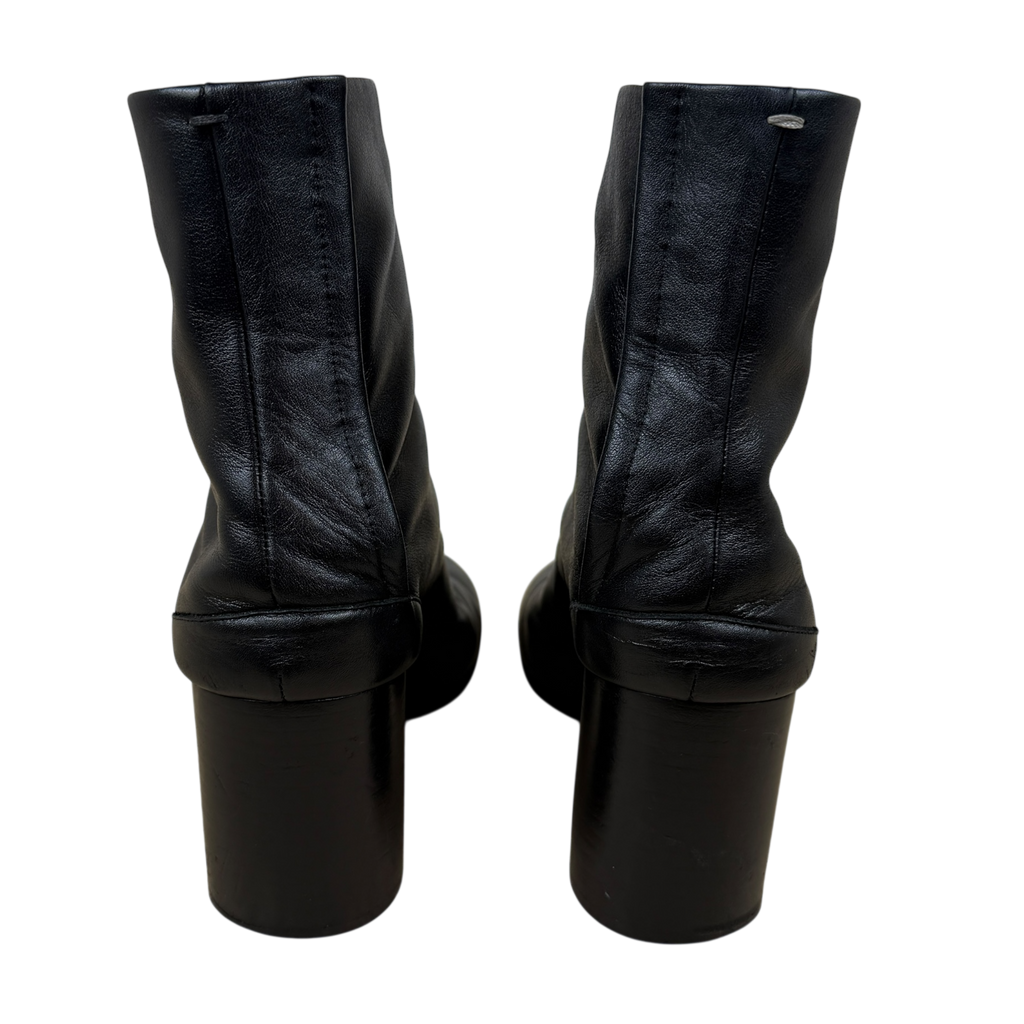 Maison Margiela 80mm Leather Tabi Boots Black (Size EU36.5)