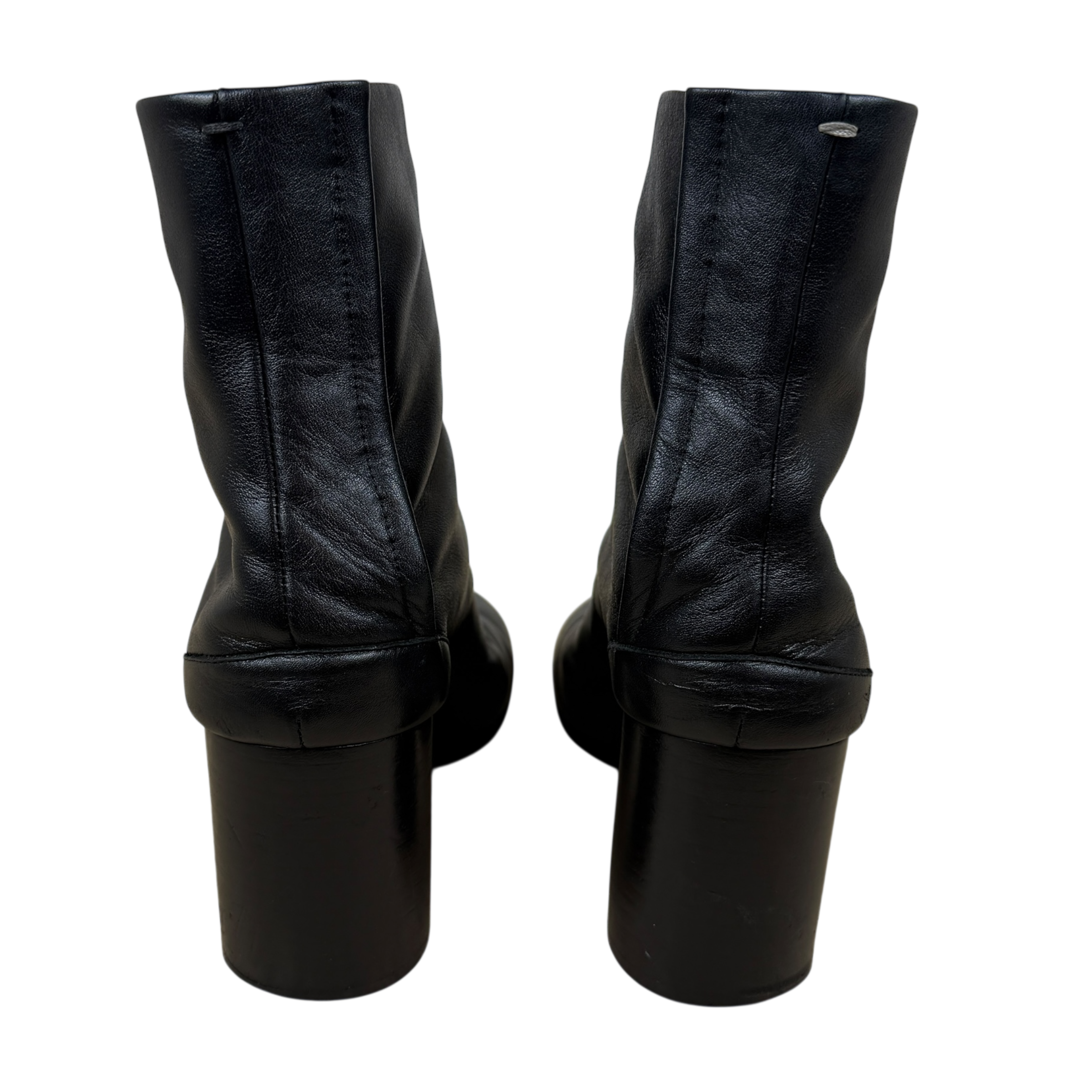 Maison Margiela 80mm Leather Tabi Boots Black (Size EU36.5)