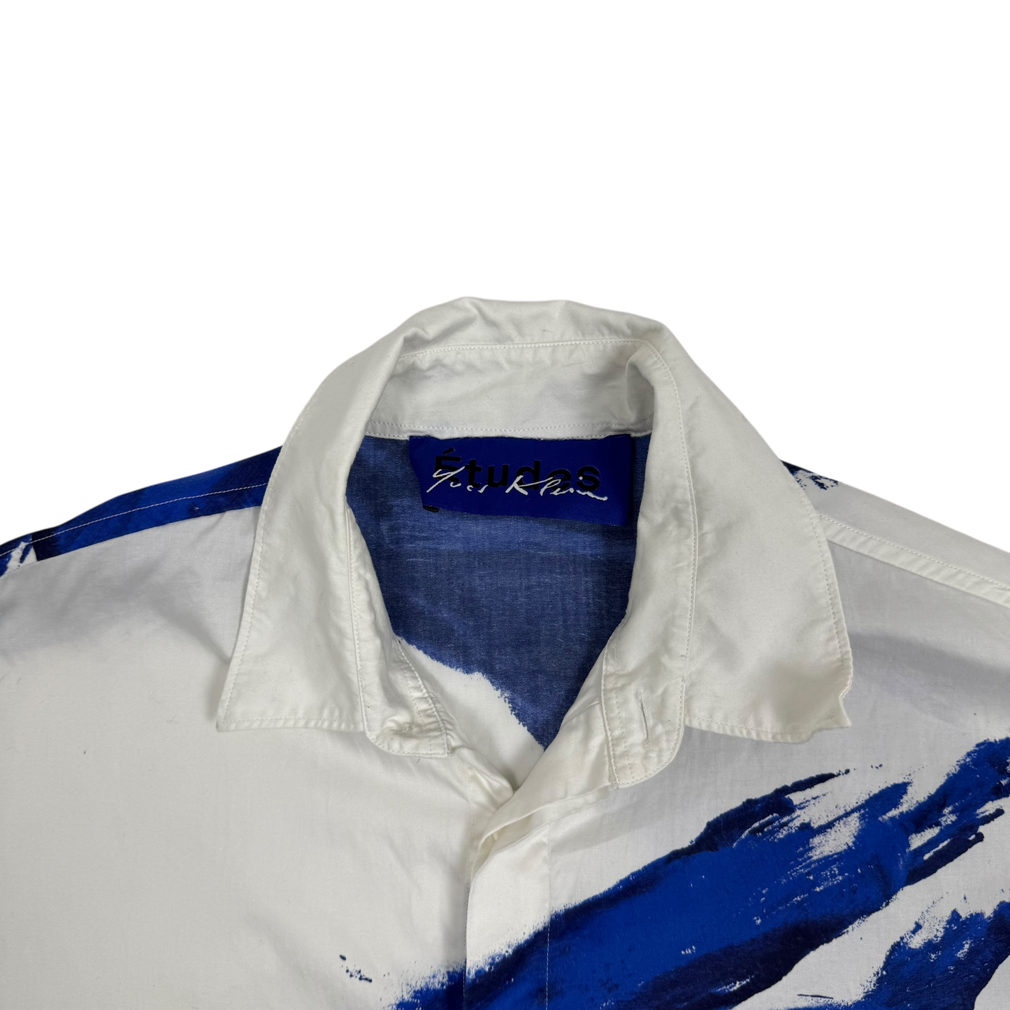 Études x Yves Klein ‘Illusion’ SS Shirt White/Blue (Fits L-XL)