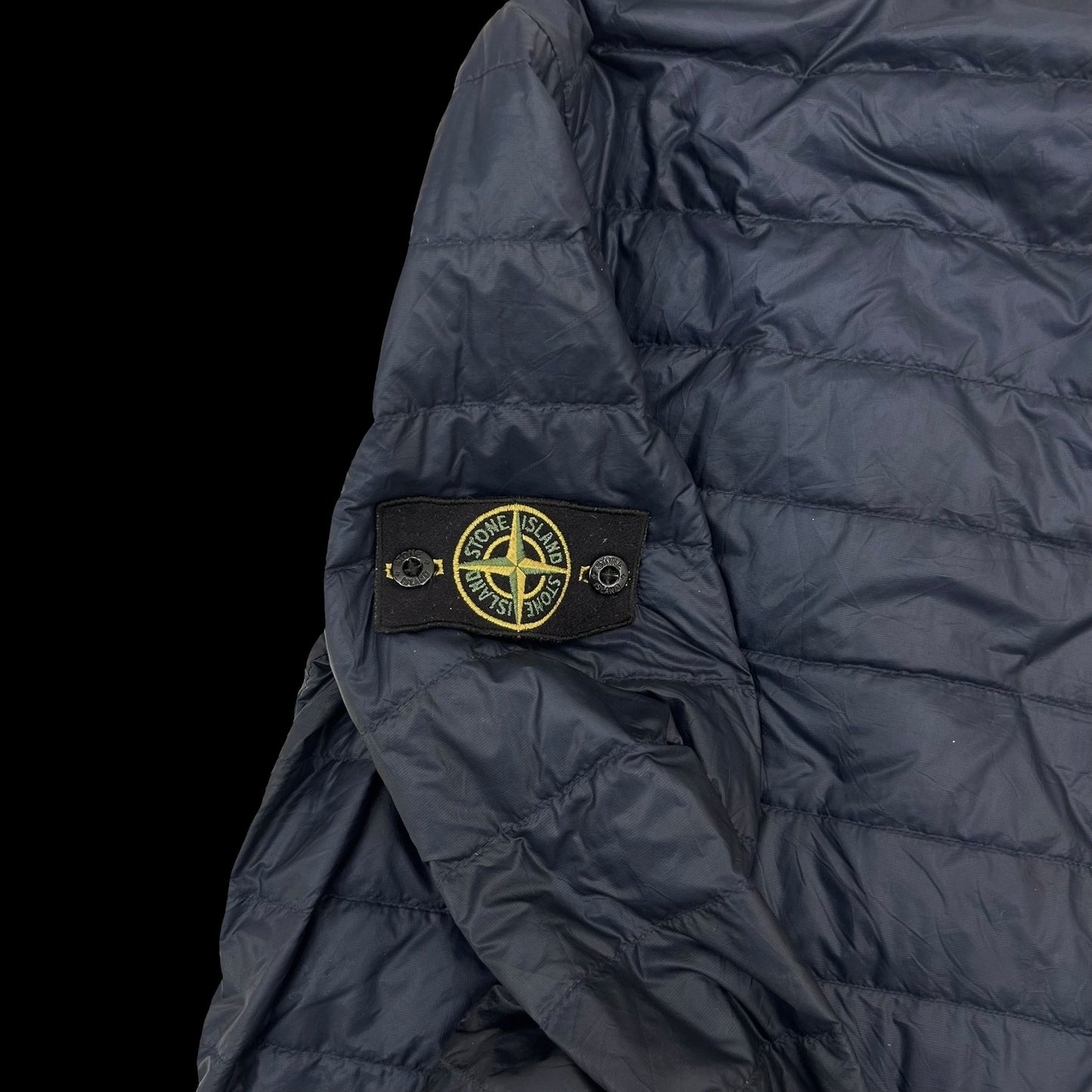 Stone Island Micro Ripstop Puffer Jacket Navy (Size S)