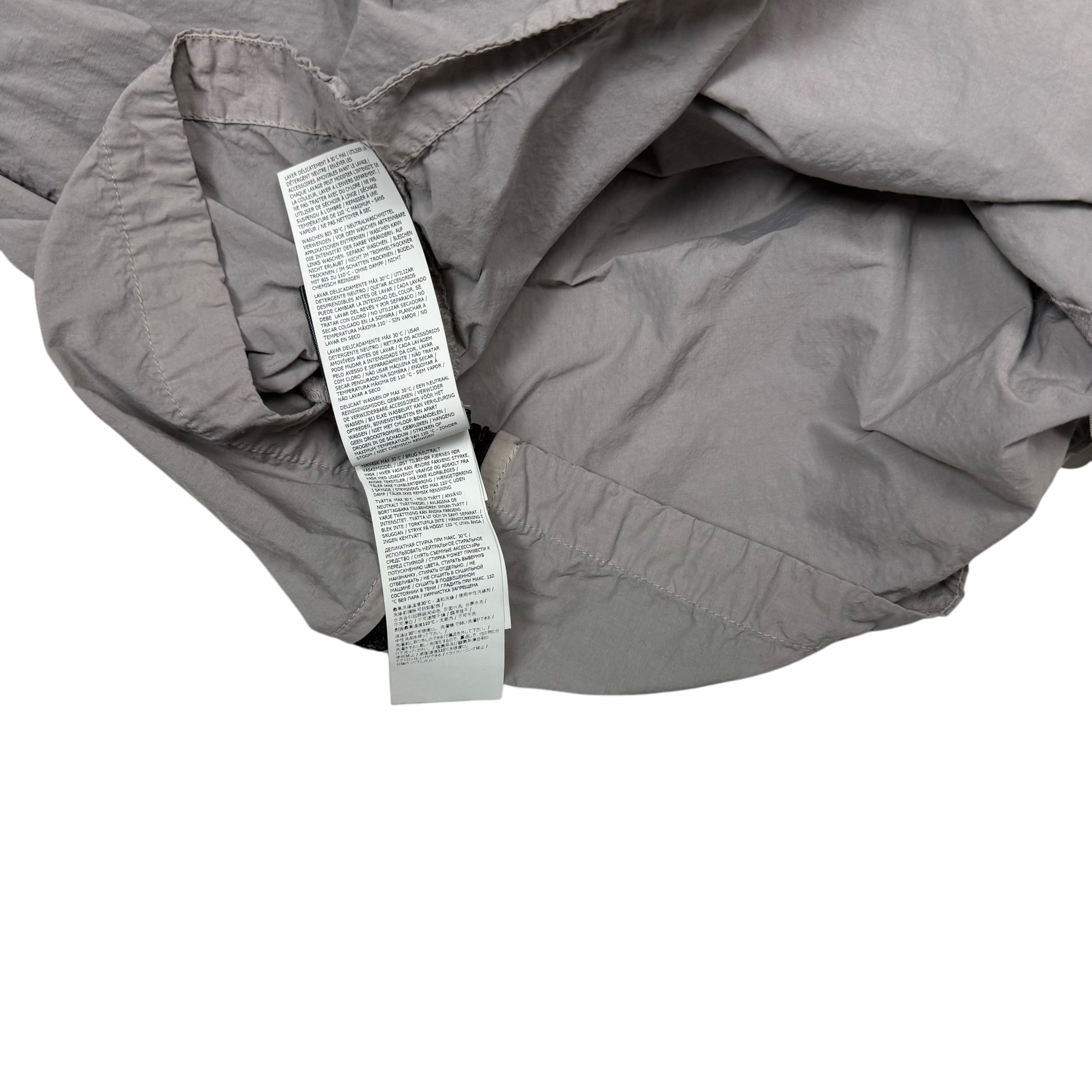 Stone Island Zip Up Utility Overshirt Grey (Size XL)