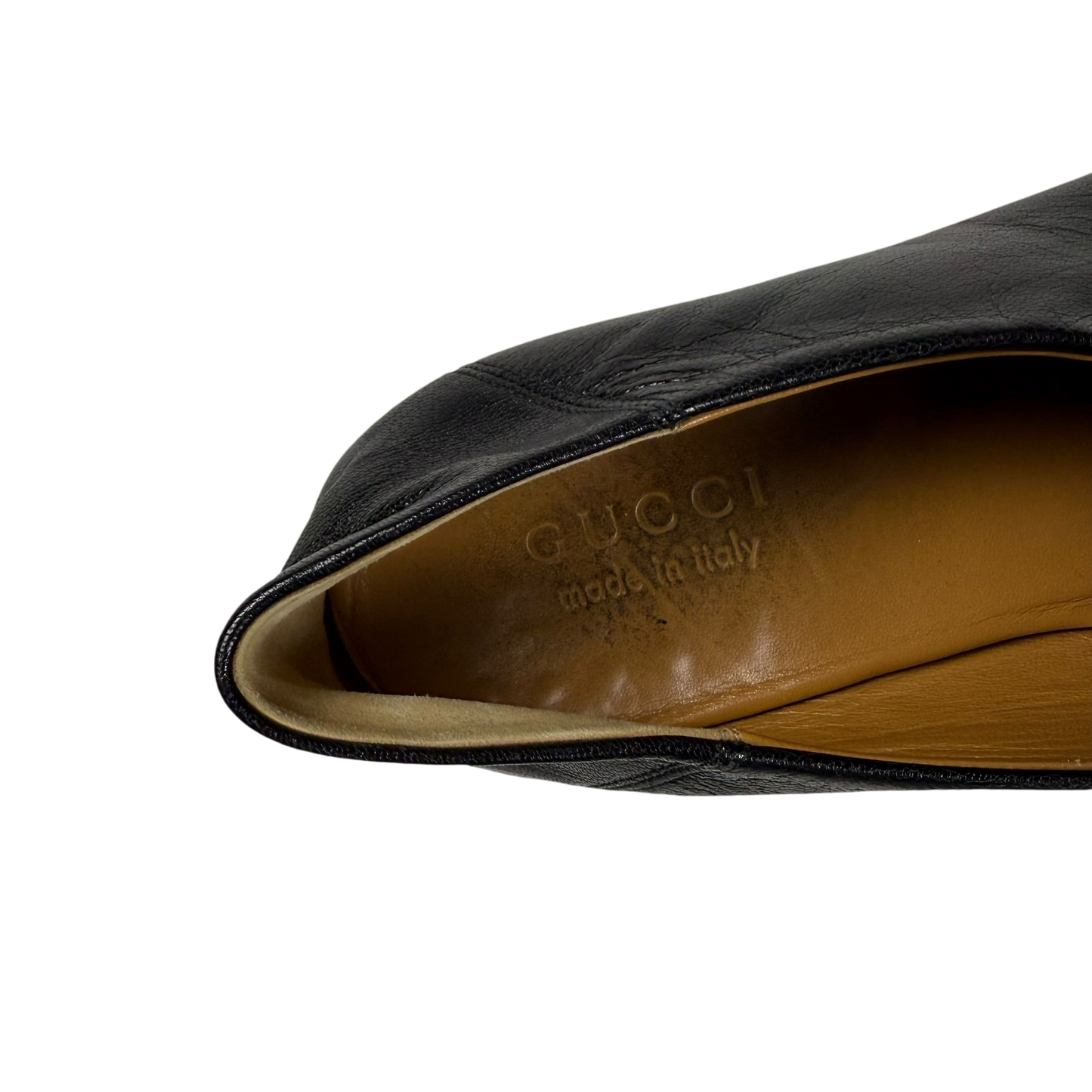 Gucci Jordaan Horsebit Leather Loafers Black (fits US10.5-11)