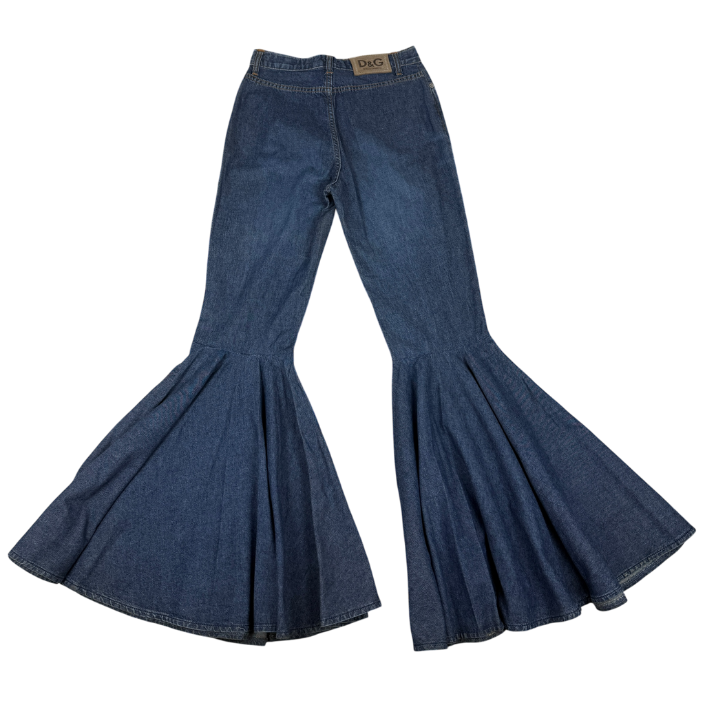 Dolce & Gabbana Super Flare Bell Bottom Jeans (Size 27”)