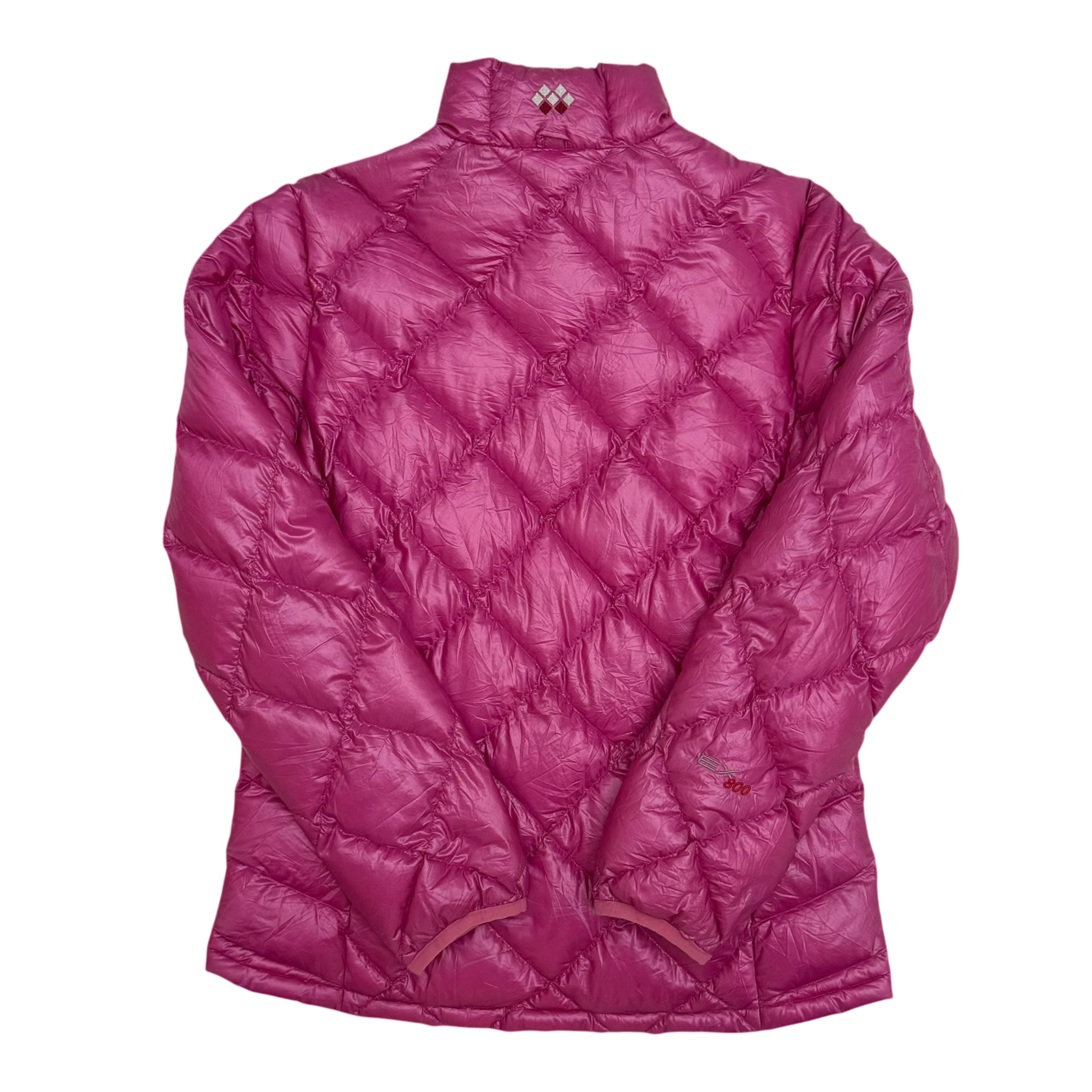 Montbell EX800 Pertex Diamond Stitch Down Jacket Pink (Size S womens)
