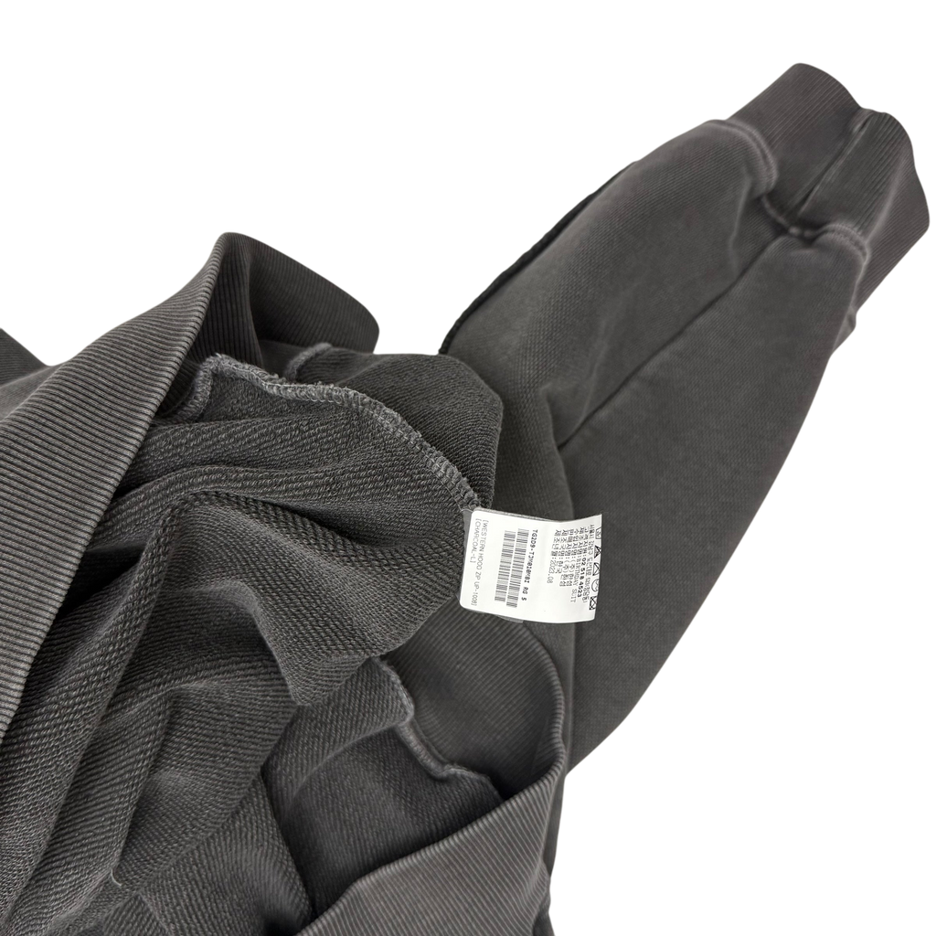 T By Birthdaysuit Heavyweight Zip-Up Hoodie Charcoal (Fits L-XL)