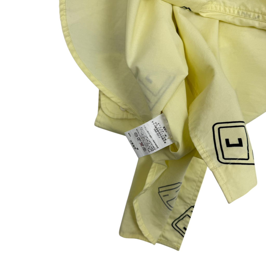 Cav Empt Graphic Block Shirt Yellow (Fits S-M)