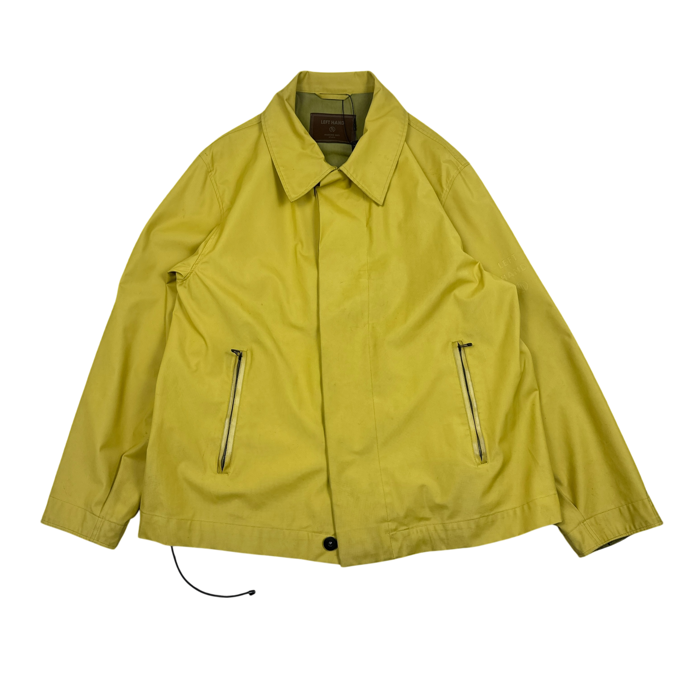Massimo Osti 1993 ‘Left Hand’ Thermojoint Jacket Yellow (Fits L)