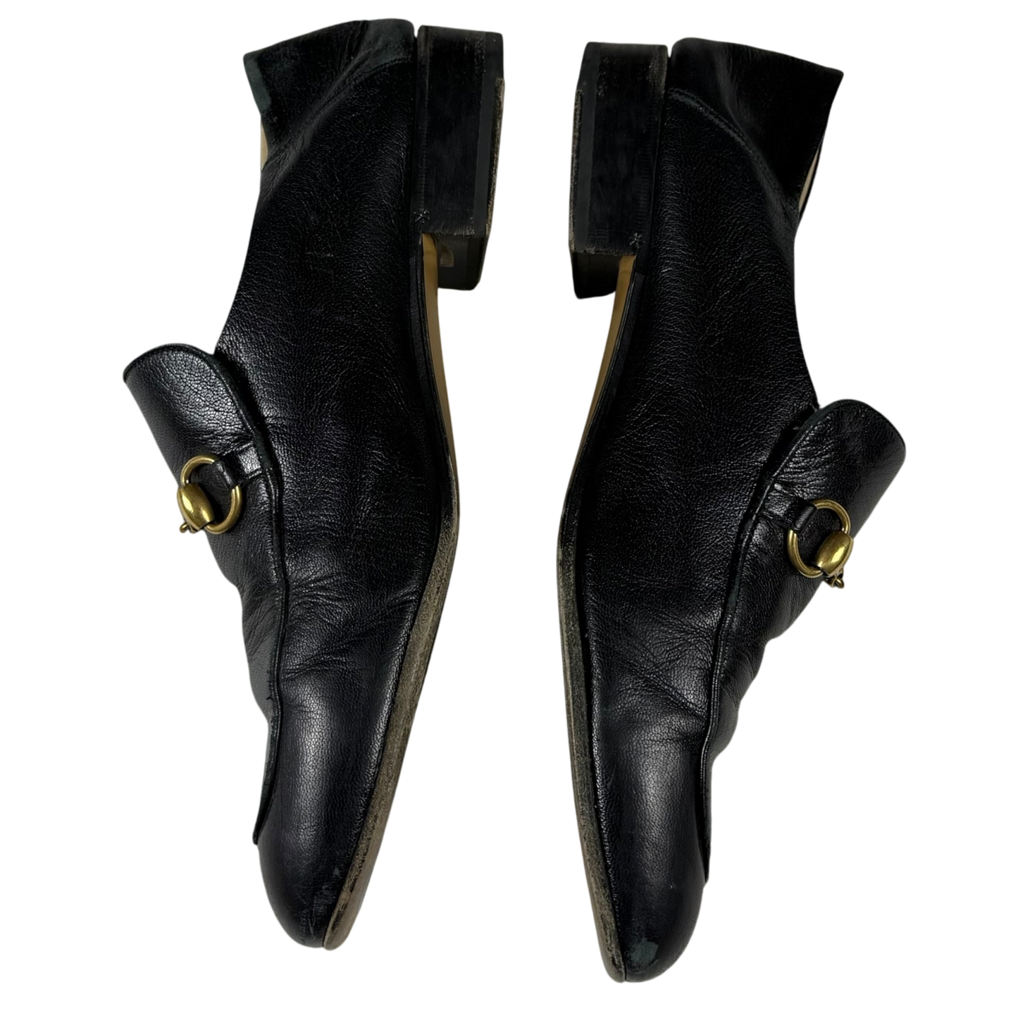 Gucci Jordaan Horsebit Leather Loafers Black (fits US10.5-11)