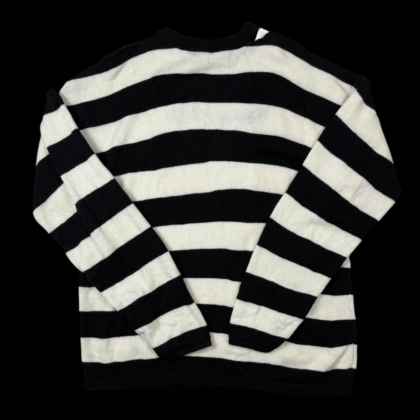 Maison Margiela x Tommy Cash Striped Sweatshirt Black / White (One Size)