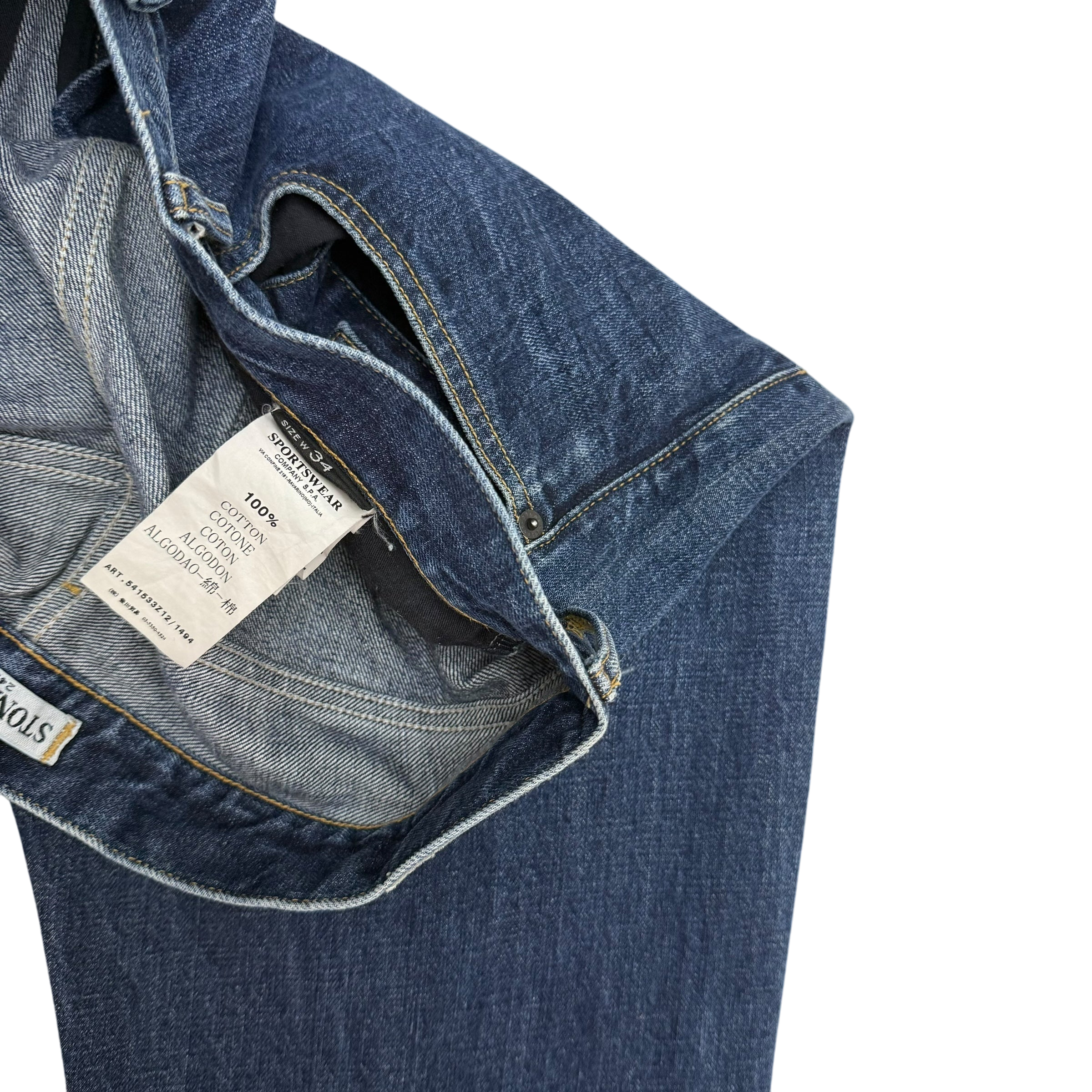 Stone Island SS 2011 Compass Badge Jeans (Size 34”)
