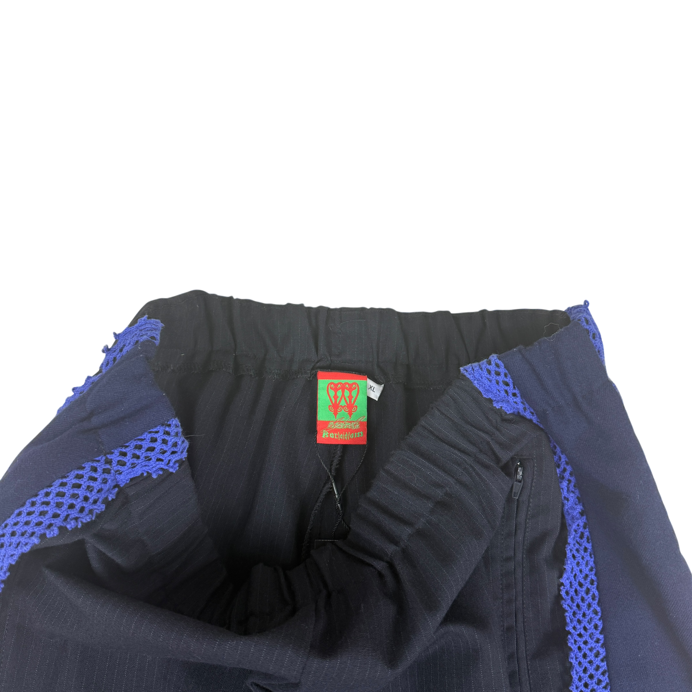 Karla Laidlaw Twist Pants Black/Navy (Size XL)