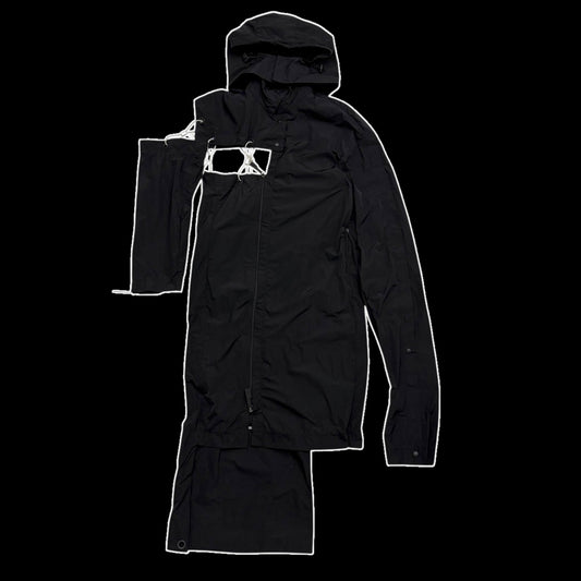 A-COLD-WALL* (ACW) Asymmetrical Nylon Chain Turncoat (Fits S-XL)