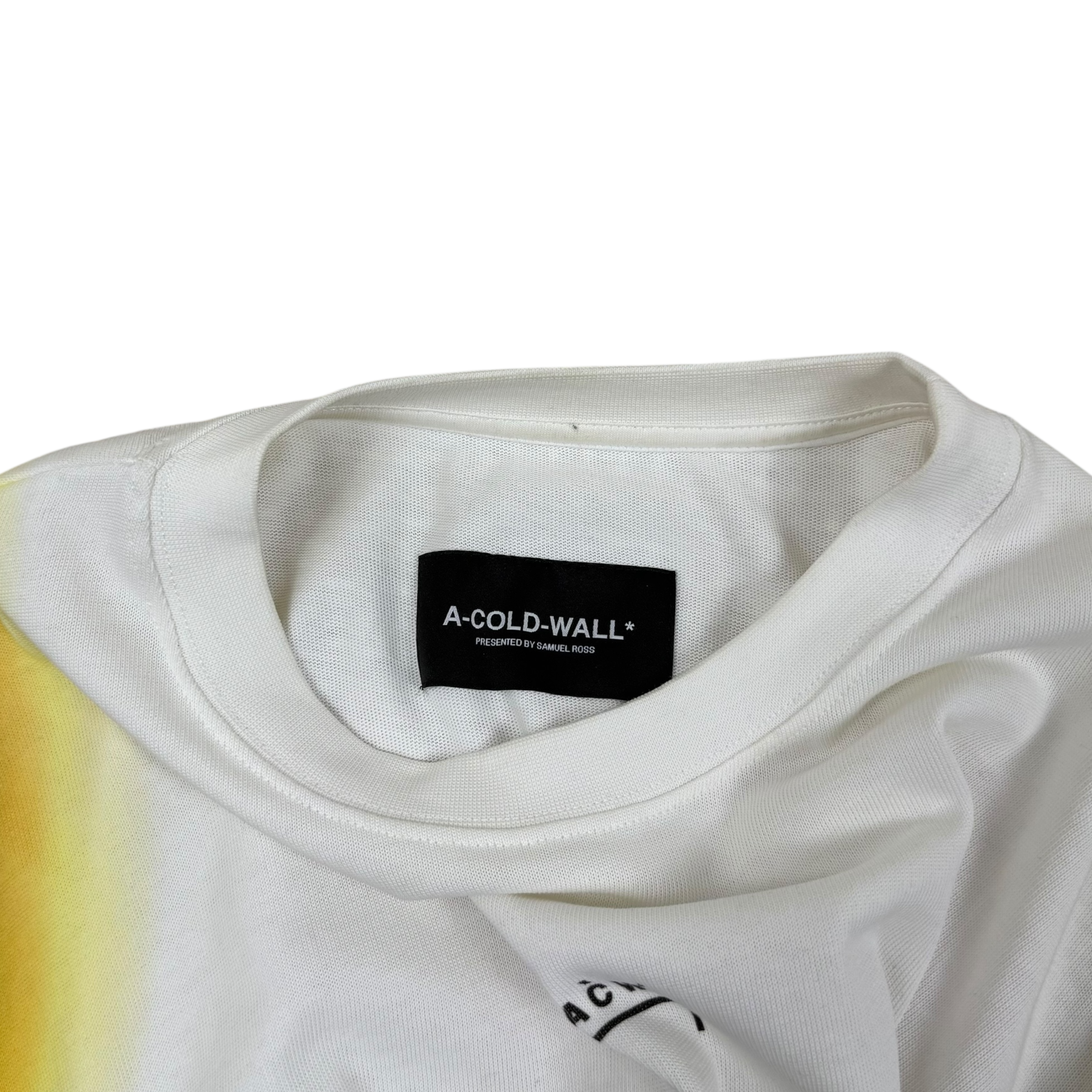 A-COLD-WALL* (ACW) Hypergraphic T-Shirt White (Fits M-L)