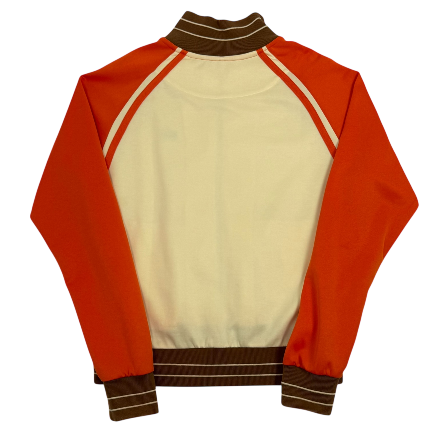 Wales Bonner Percussion Track Jacket Cream/Orange (Fits S-M)