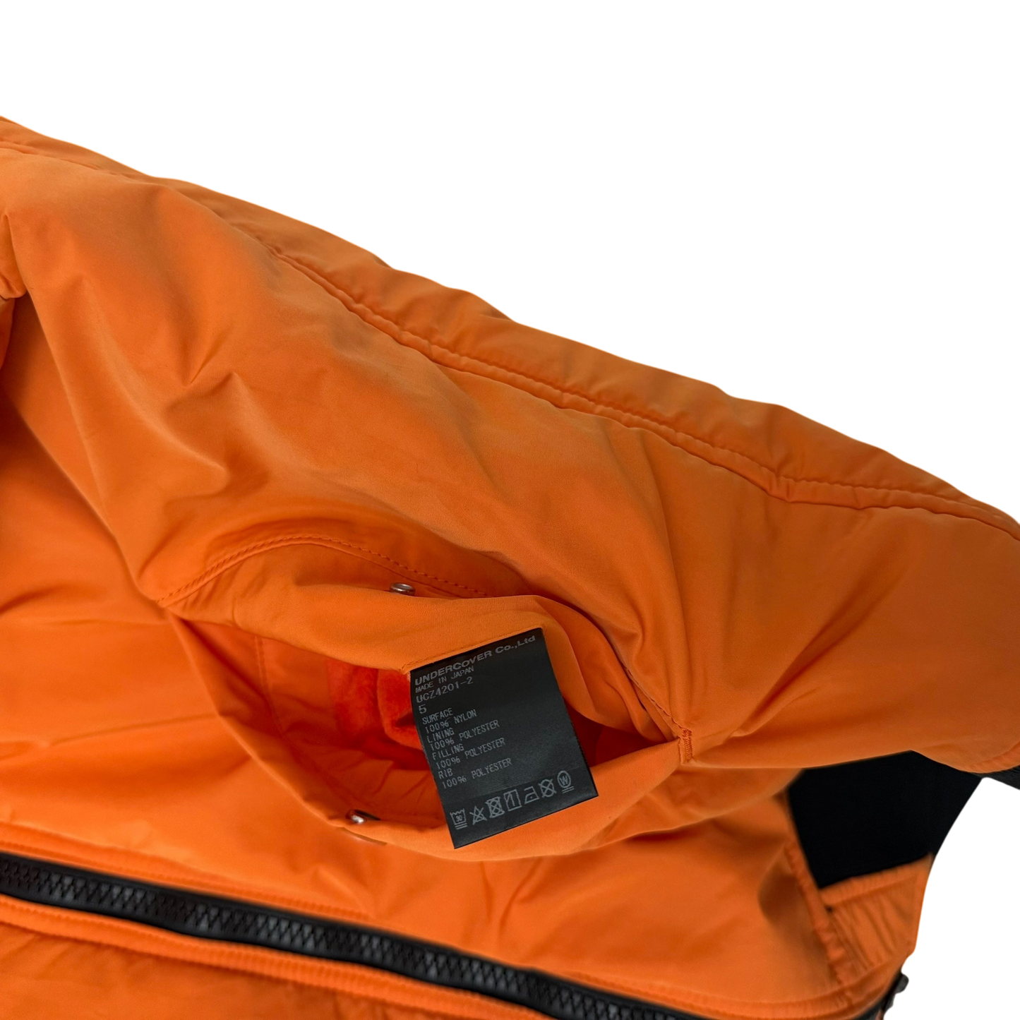 Undercover AW20 Fallen Man Bomber Jacket Black (Fits L-XL)