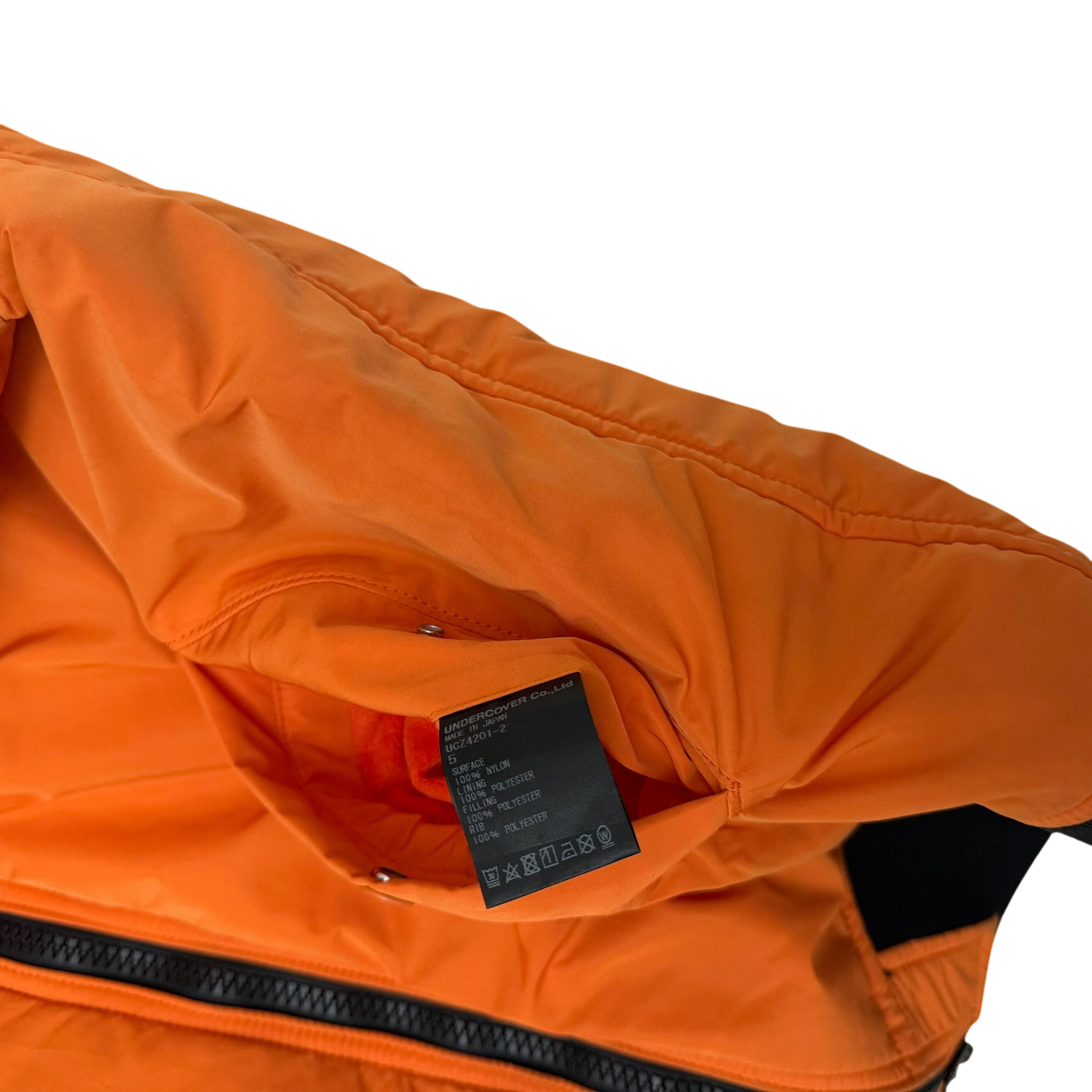 Undercover AW20 Fallen Man Bomber Jacket Black (Fits L-XL)