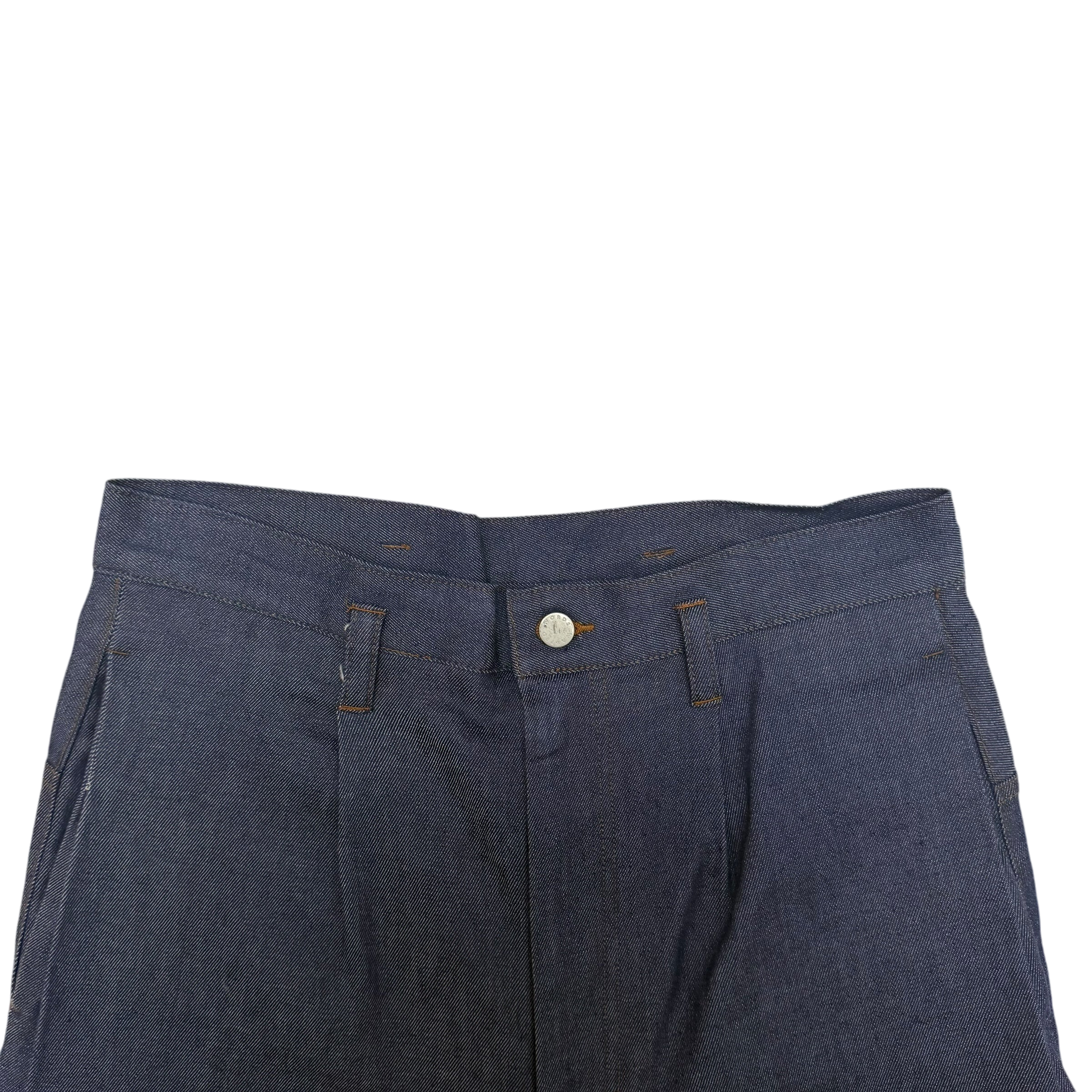 Shinya Kozuka Small Trades Pleated Wide-Leg Jeans (Size 32”)