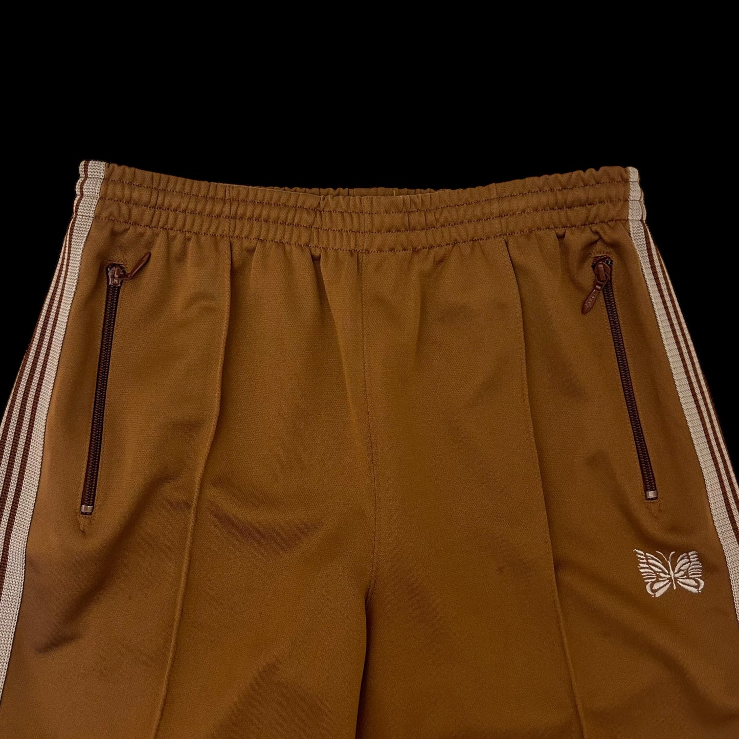 Needles Poly Smooth Track Pants Brown (Size L)