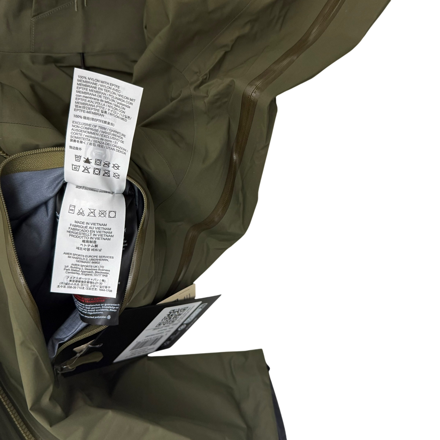 Arc'teryx Beta AR Gore-Tex Pro Jacket ‘Tatsu’ Green (Size M)