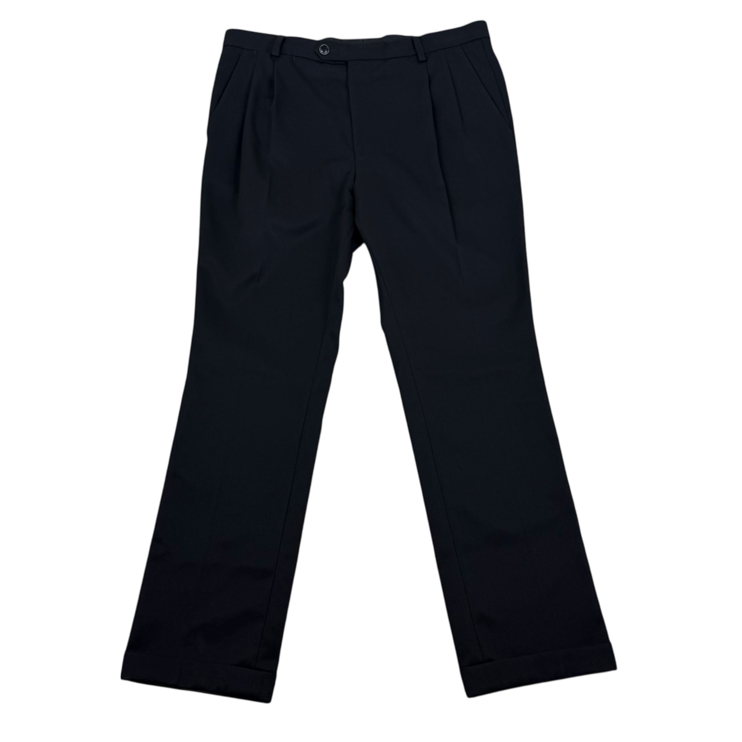 Raf Simons Pleated Trousers Black (Size M)