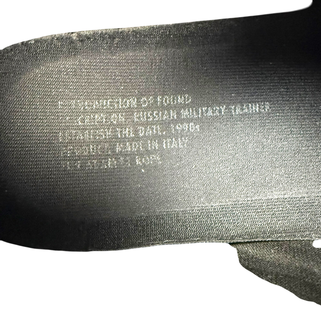 Reproduction Of Found White 6400CE Russian Military Trainers (US10/EU43)