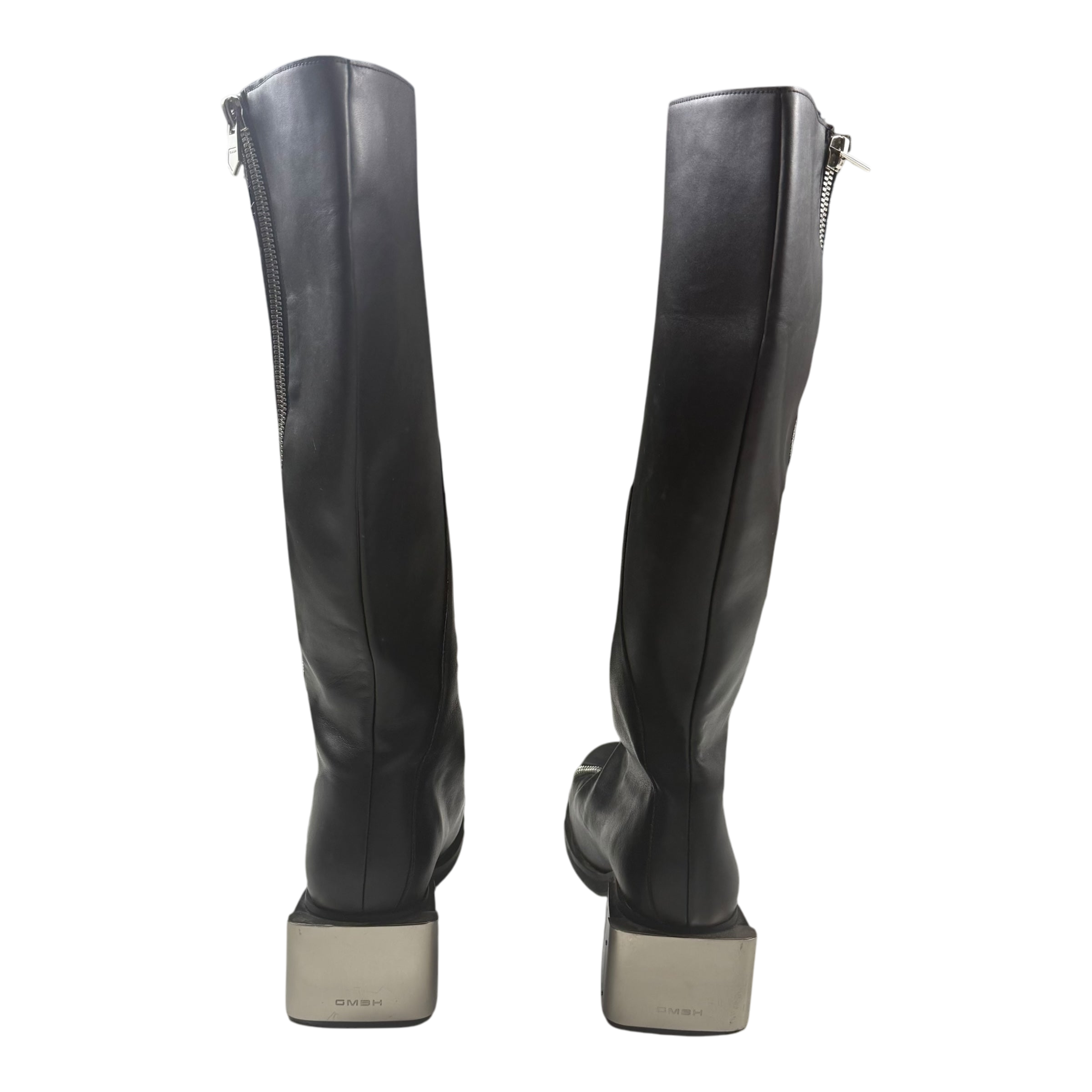 GmbH Knee-High Leather Riding Boots (fits US12)