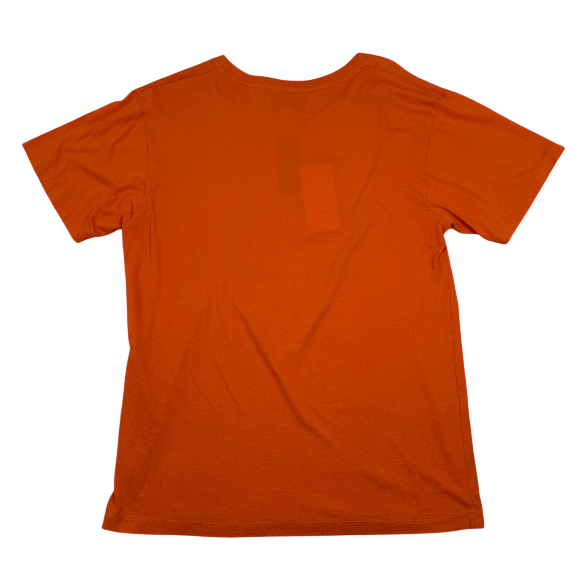 Gucci 2018 Distressed Printed Cotton-Jersey T-Shirt Orange (Fits M-L)