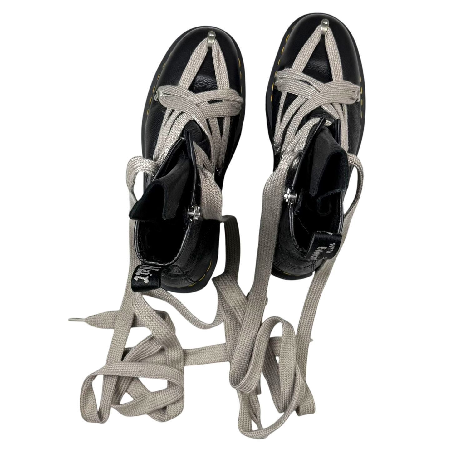 Dr Martins x Rick Owens 1460 Quad Sole Pentagram Jumbo Lace Boot Black (US10/UK9/EU43)