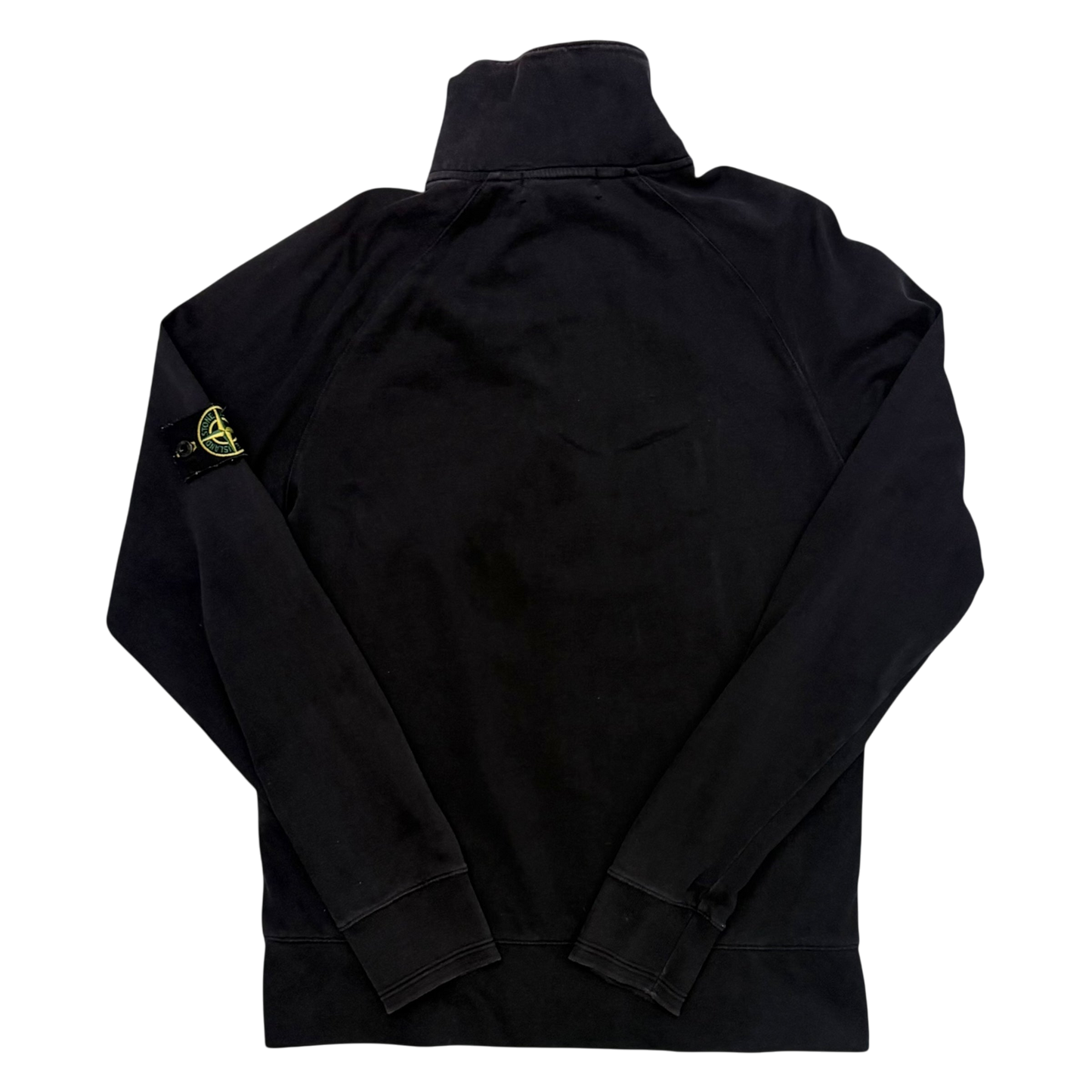 Stone Island SS 2010 Black Quarter Zip Sweatshirt (Size M)