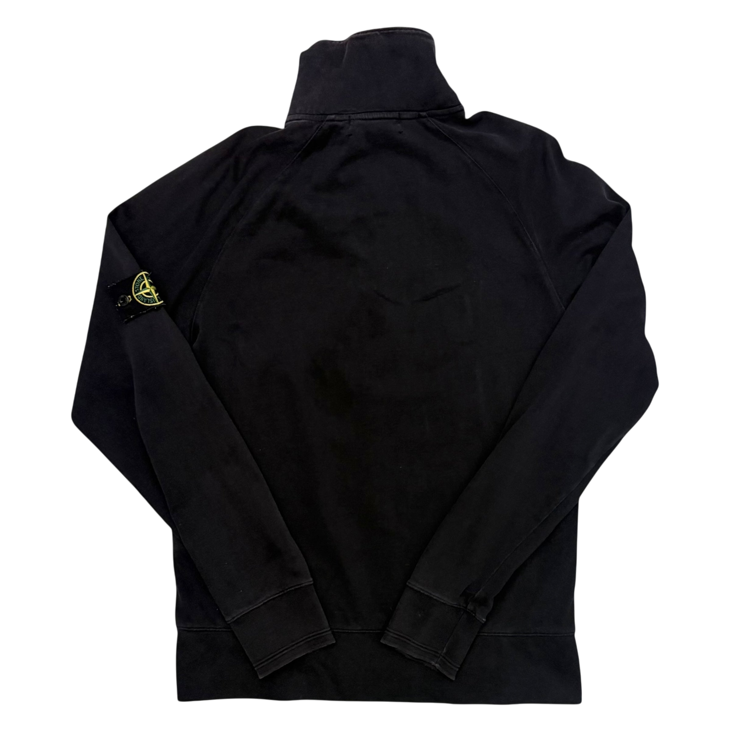 Stone Island SS 2010 Black Quarter Zip Sweatshirt (Size M)