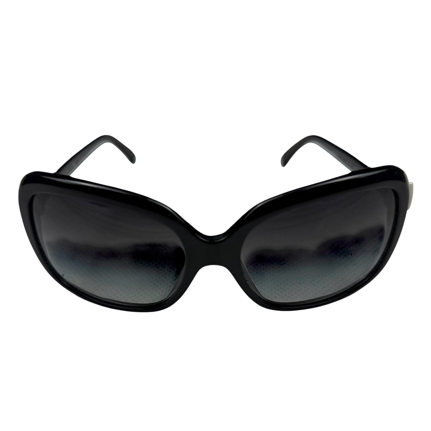 Chanel Bow Sunglasses Black/White