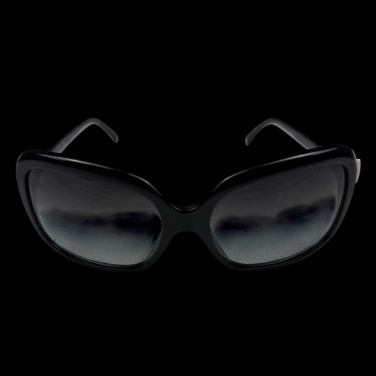 Chanel Bow Sunglasses Black/White