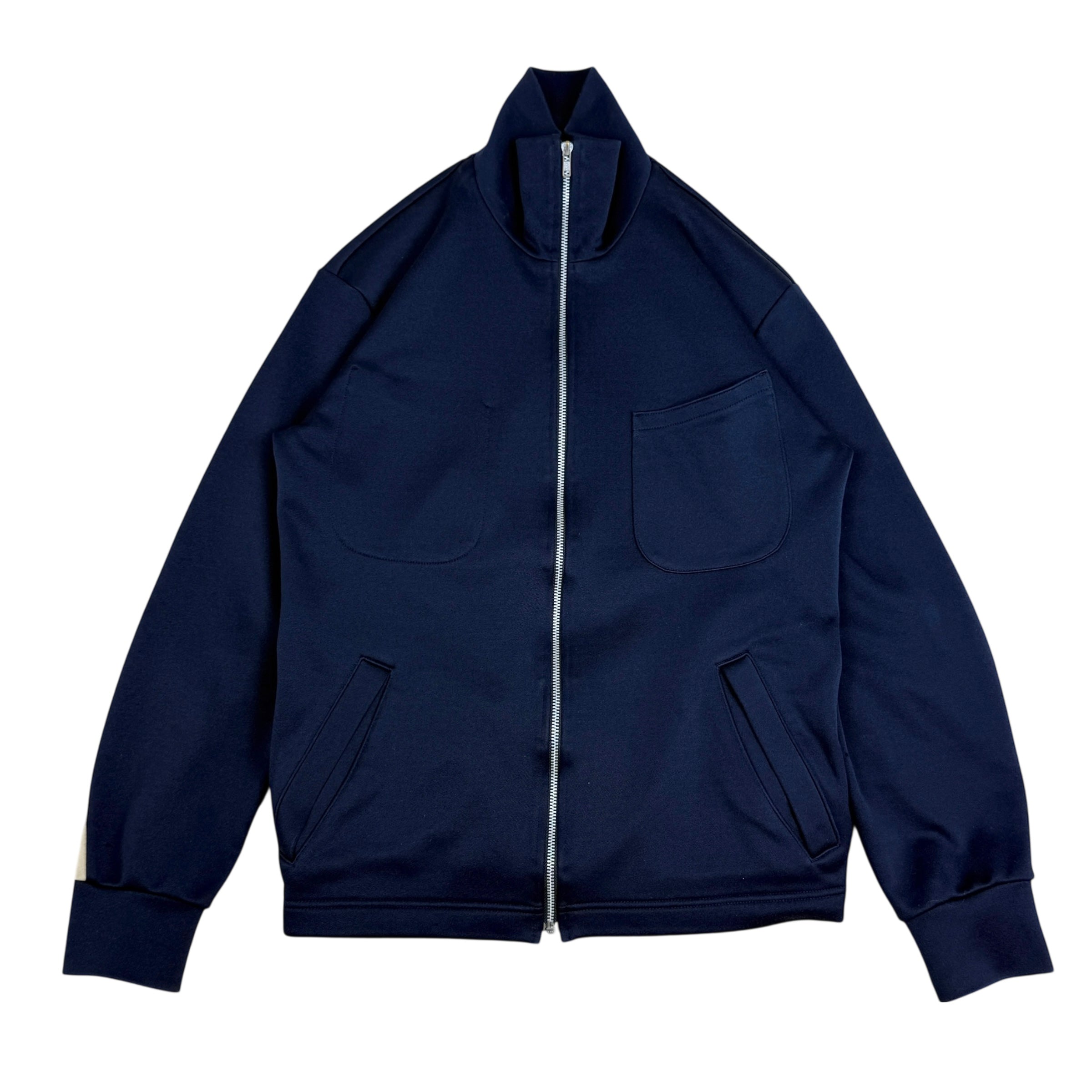 Comme Des Garçons Homme Plus 2004 ‘Permission Stop’ Track Jacket Navy/Cream (Fits S-M)