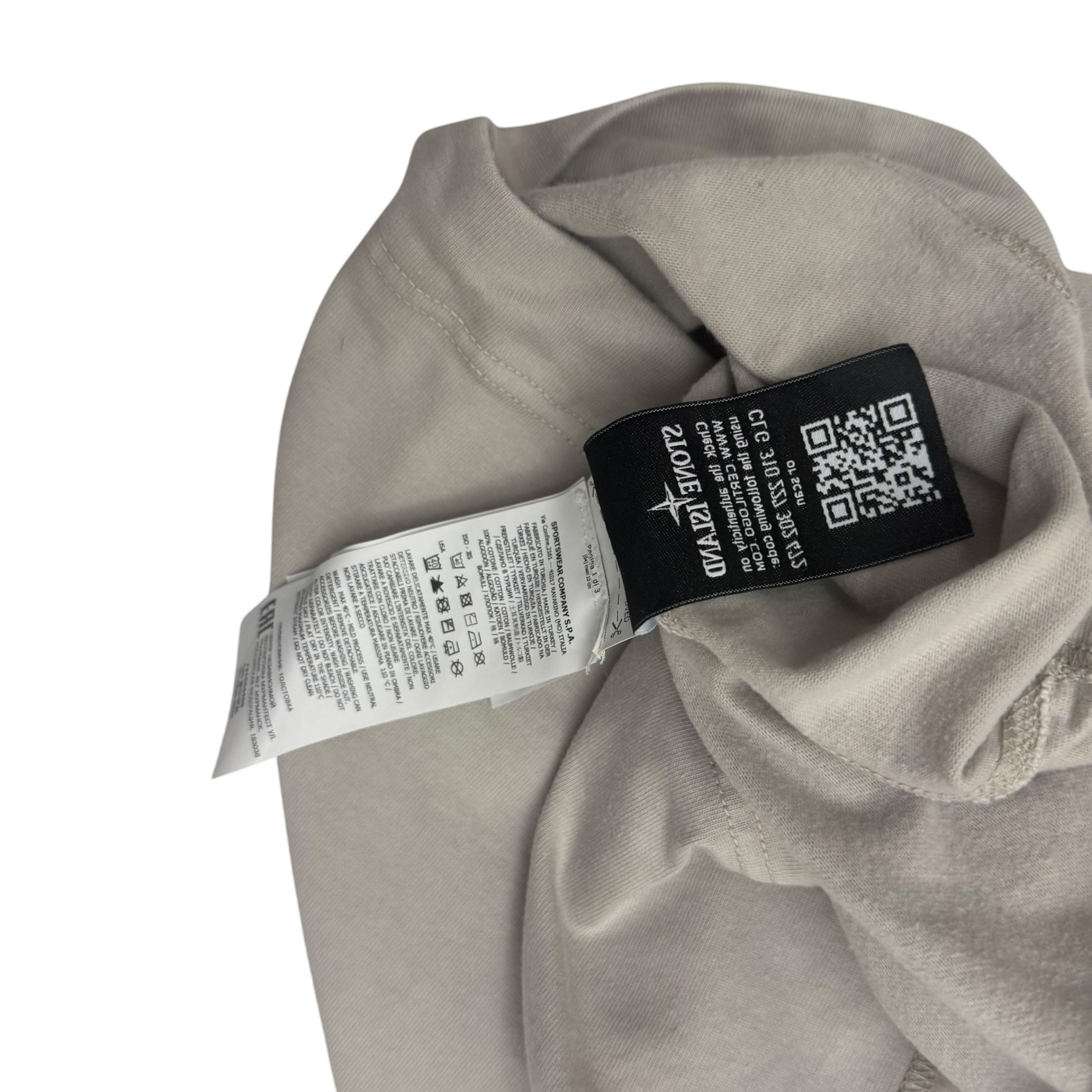 Stone Island Crewneck Sweatshirt Light Grey (Fits M-L)