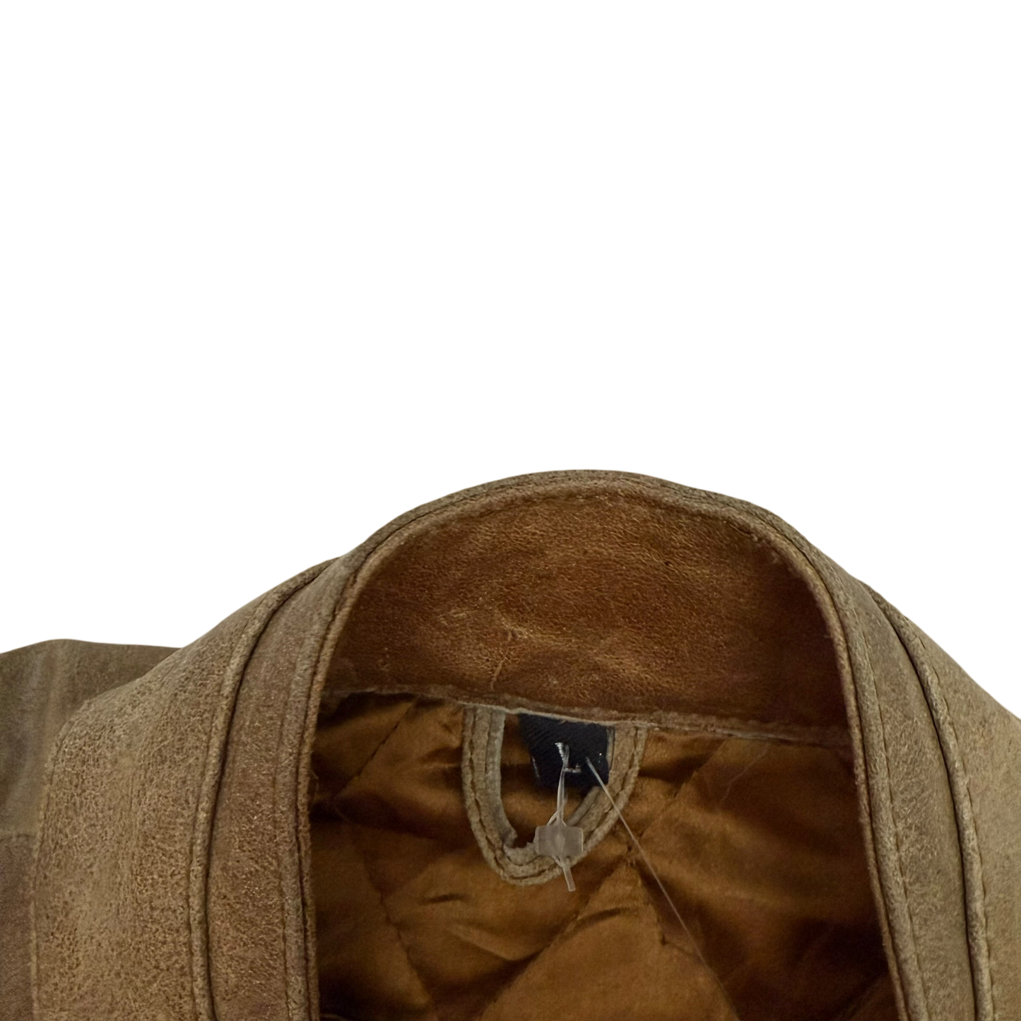 90s Porsche Turbo 911 Leather Racing Jacket Brown (size L)