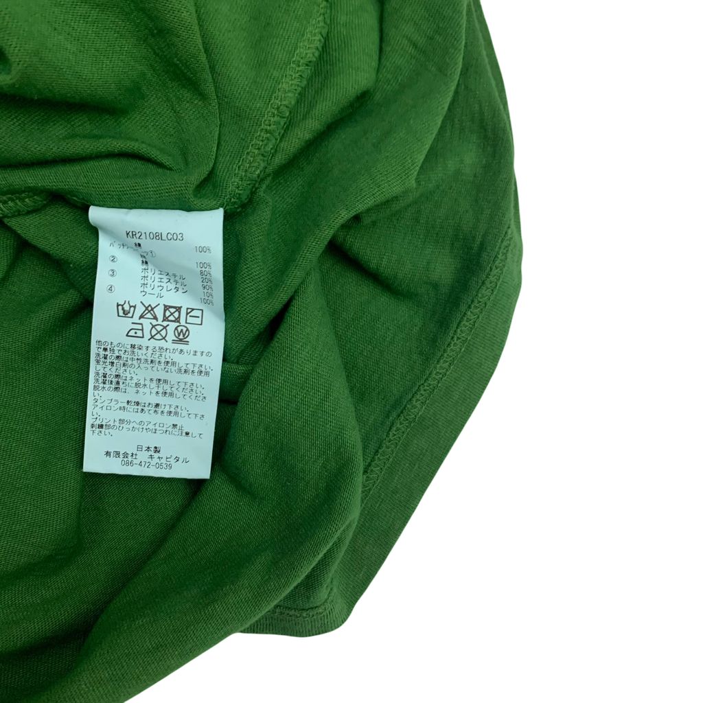 Kapital Tianzhu Hippie Long-Sleeve Top Green