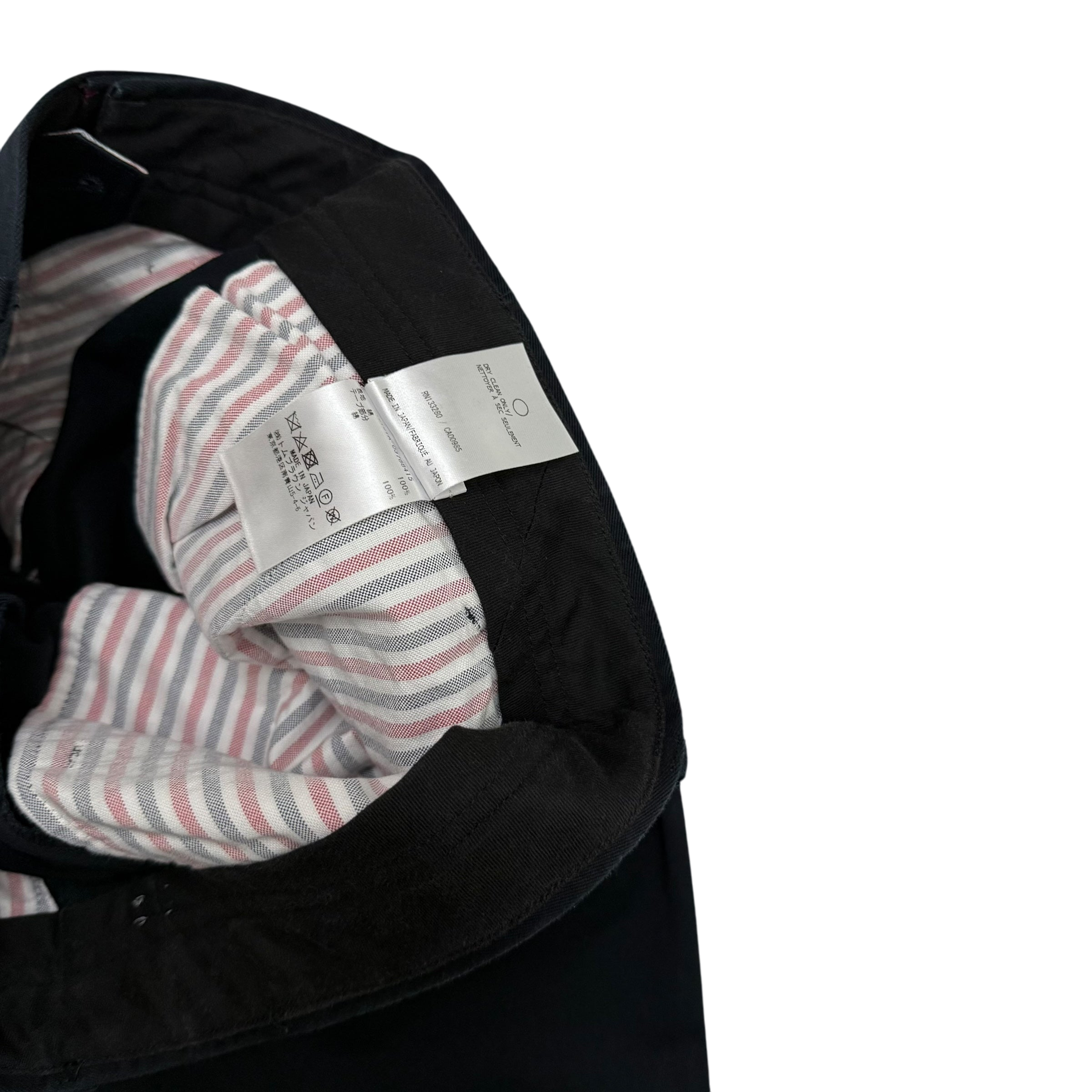 Thom Browne Tapered Navy Chino Pants (Size 30”)