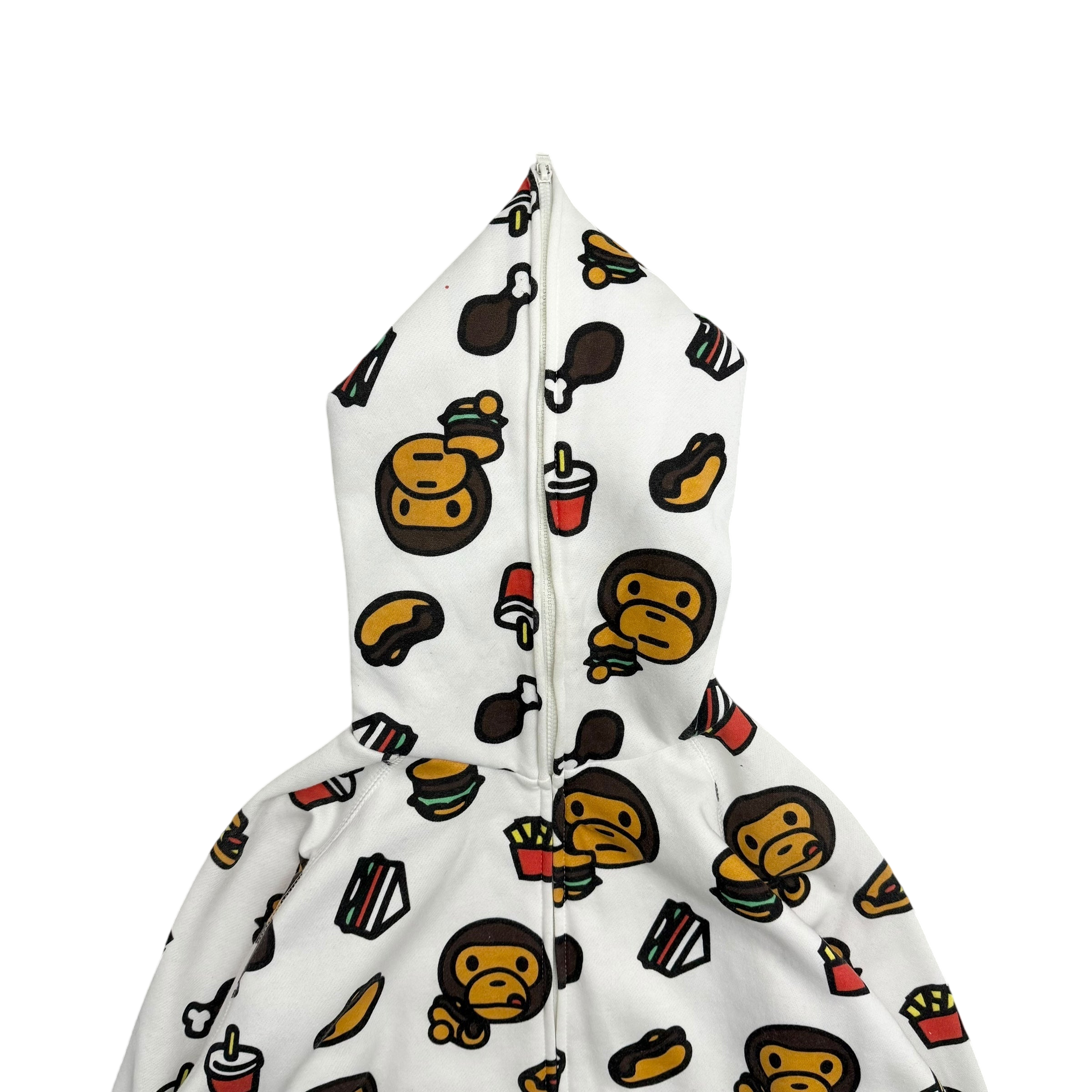 Baby Milo 2006 Junk Food Hoodie White (Fits S-M)