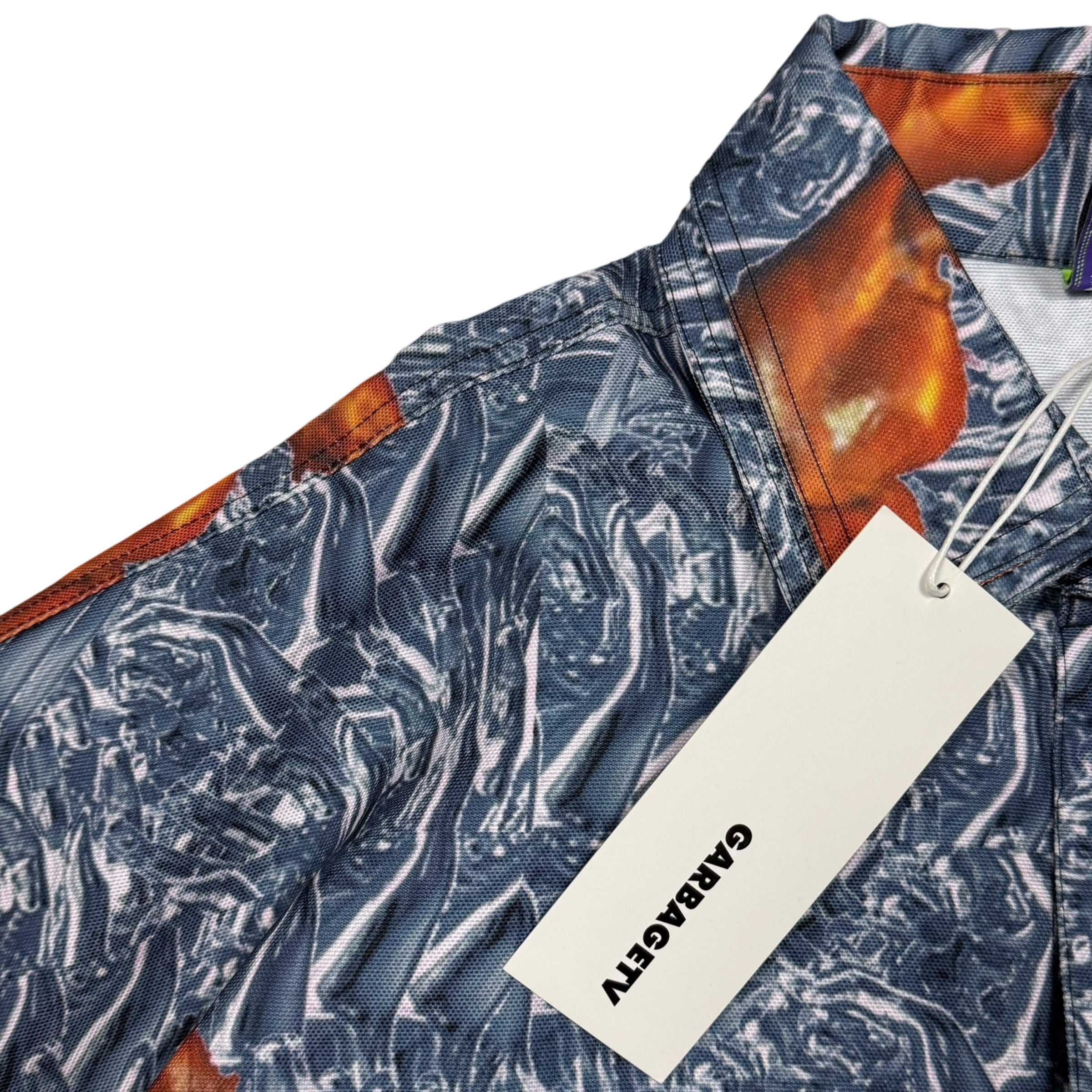 GarbageTV Fifo Jacket Chrome Hands Blue Multi Colour