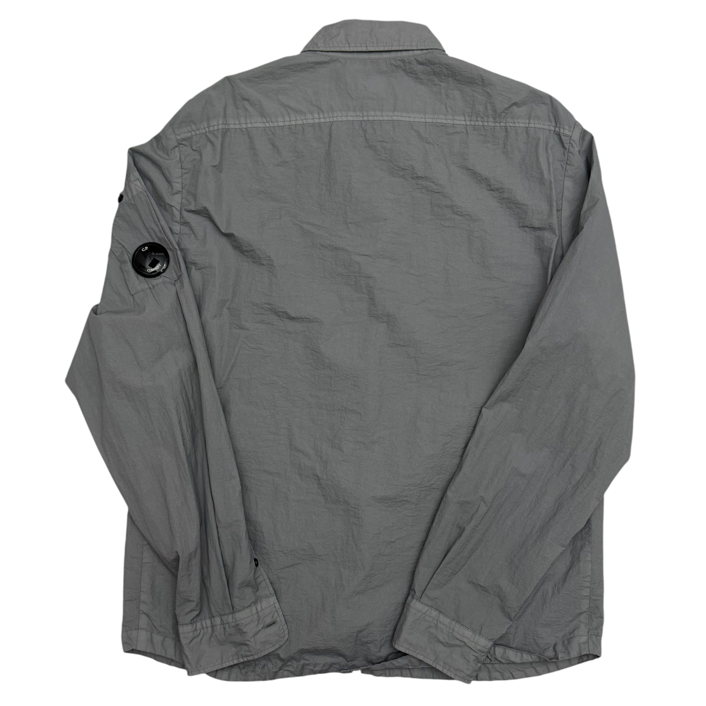 C.P. Company Taylon L Nylon Shell Overshirt Grey (Fits L-XL)