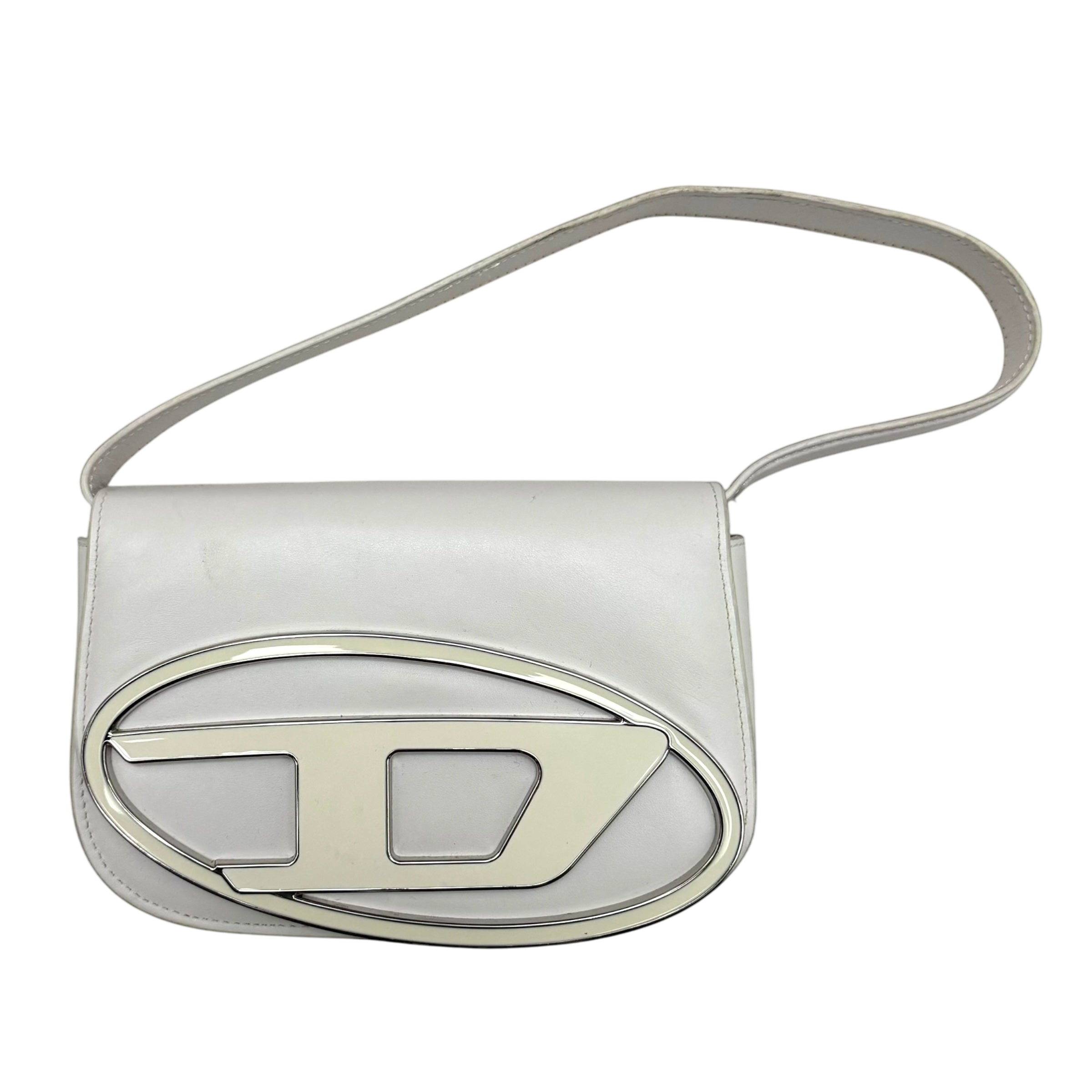 Diesel 1DR Womens Shoulder Bag White