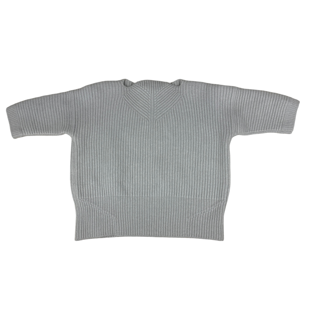 Jil Sander Wool/Cashmere Blend Knit T-Shirt Grey (Size 40)