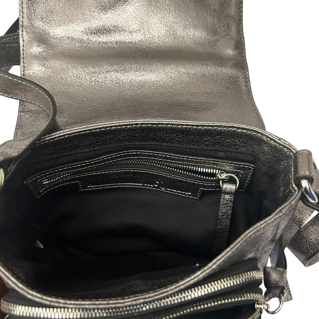 MCQ BY Alexander McQueen
Mini Loveless Metallic-leather Cross-body Bag